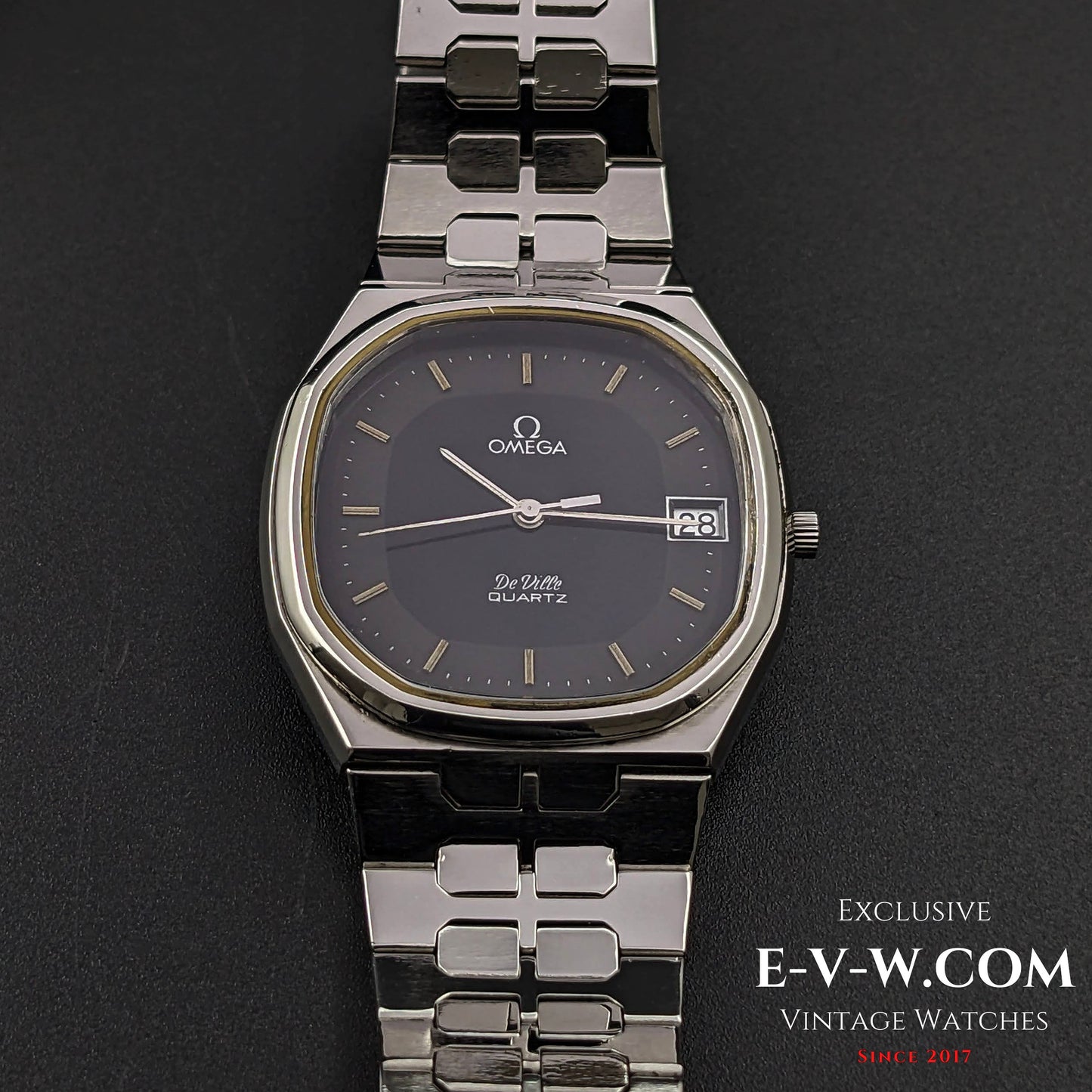 Omega DeVille Quartz / Two-tone dial / Cal. 1332 / Vintage 1979