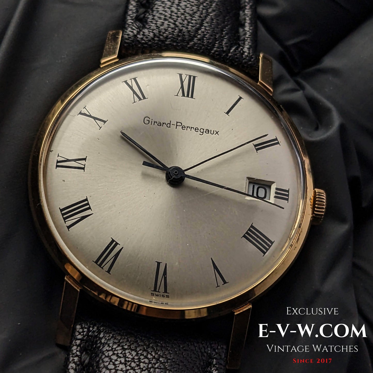 60 Years Old Vintage Girrard Perregaux Classic 18k Gold / Cal.266 / Vintage 1960