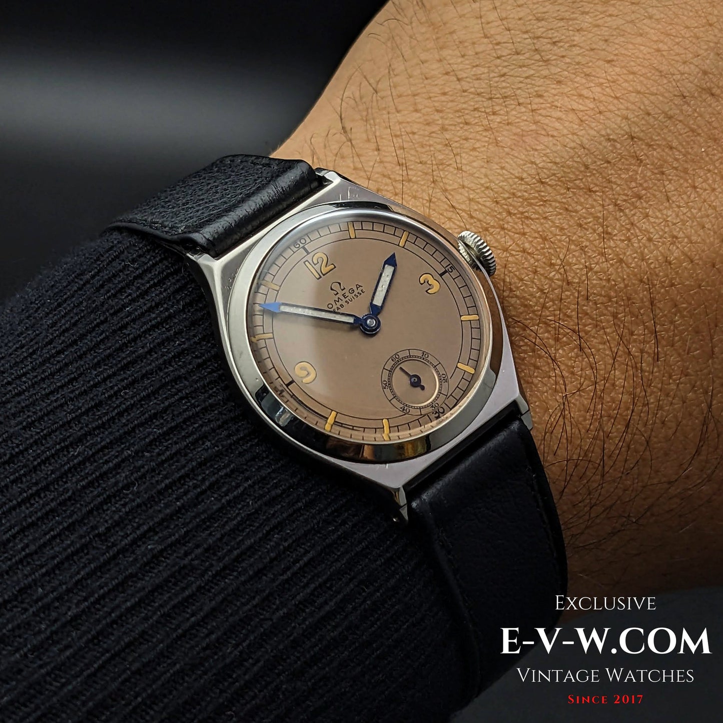 Omega Art Deco / Salmon Dial / Cal. 26.5 SOB T2 / Vintage 1930