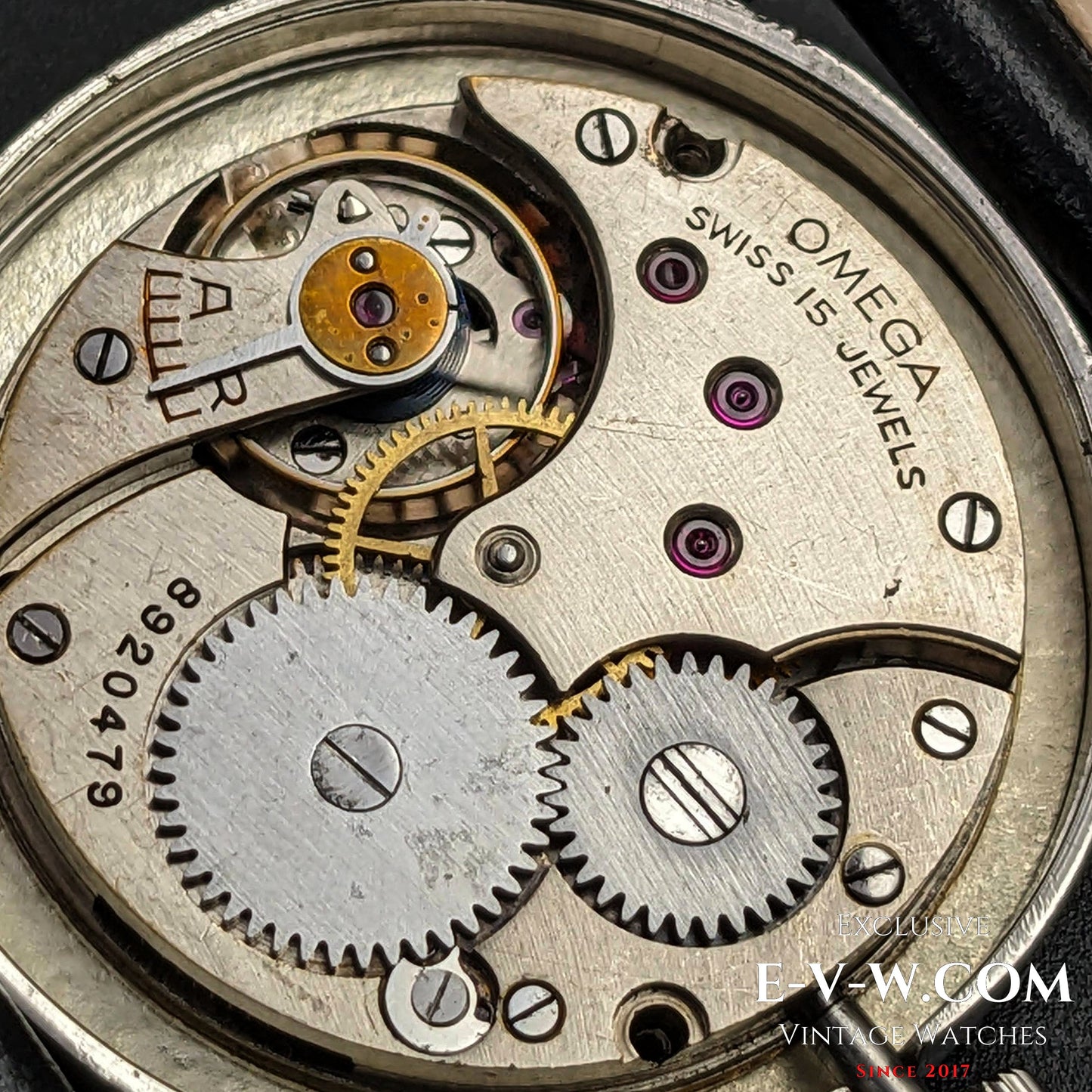 88 Years Omega Art Deco Vintage 1935 / Sector Dial / cal. 26.5 SOB T2