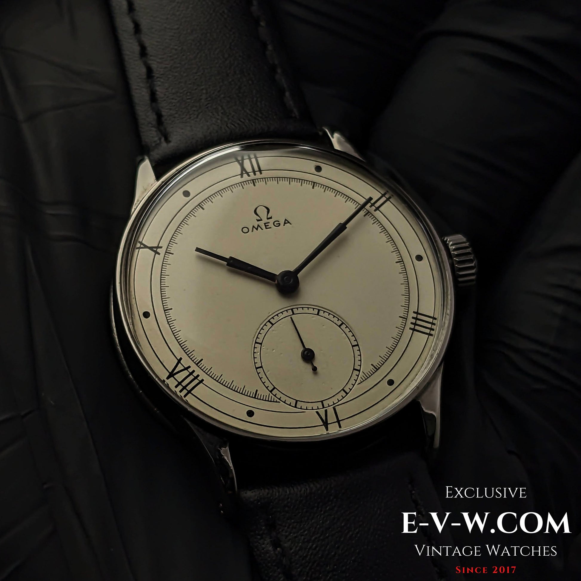 88 Years Omega Art Deco Vintage 1935 / Sector Dial / cal. 26.5 SOB T2