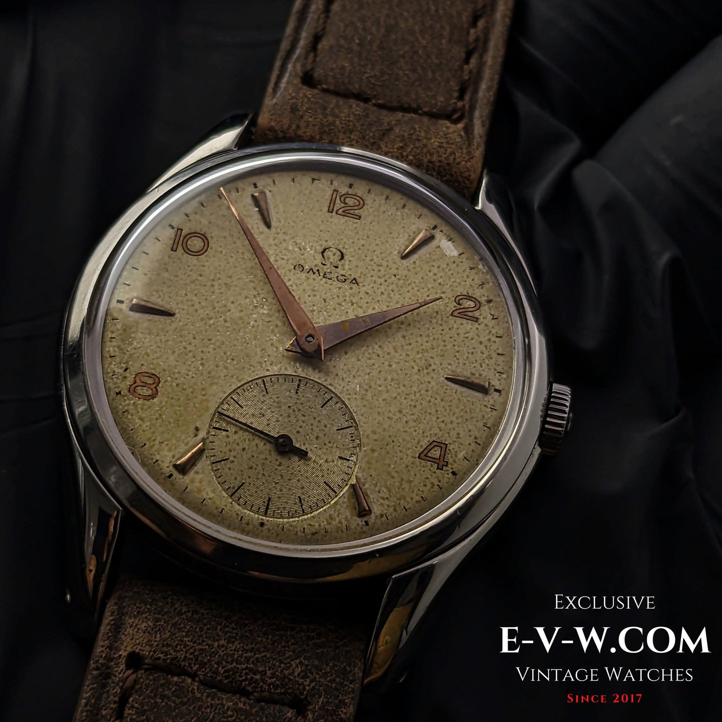 73 Years Old Vintage Omega / Ref. 2503-7 / cal.265  (30T2) / Vintage 1950