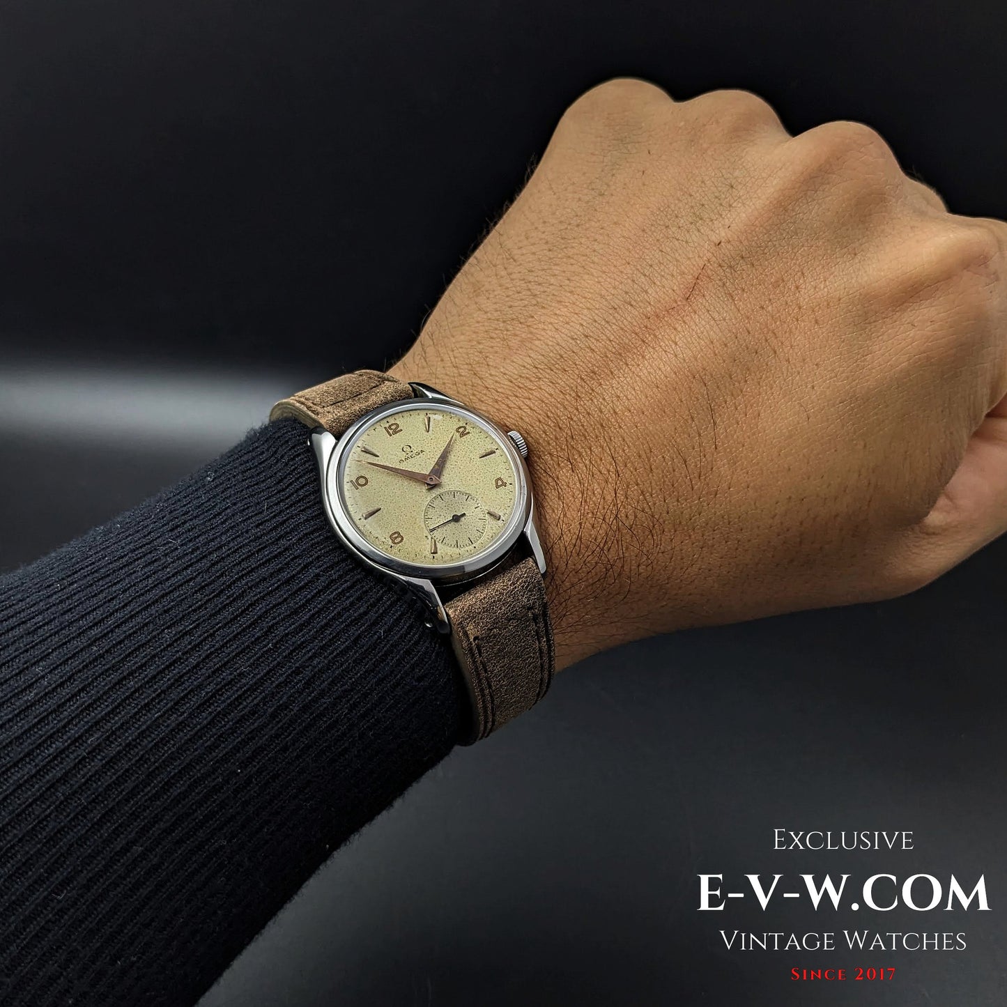 73 Years Old Vintage Omega / Ref. 2503-7 / cal.265  (30T2) / Vintage 1950