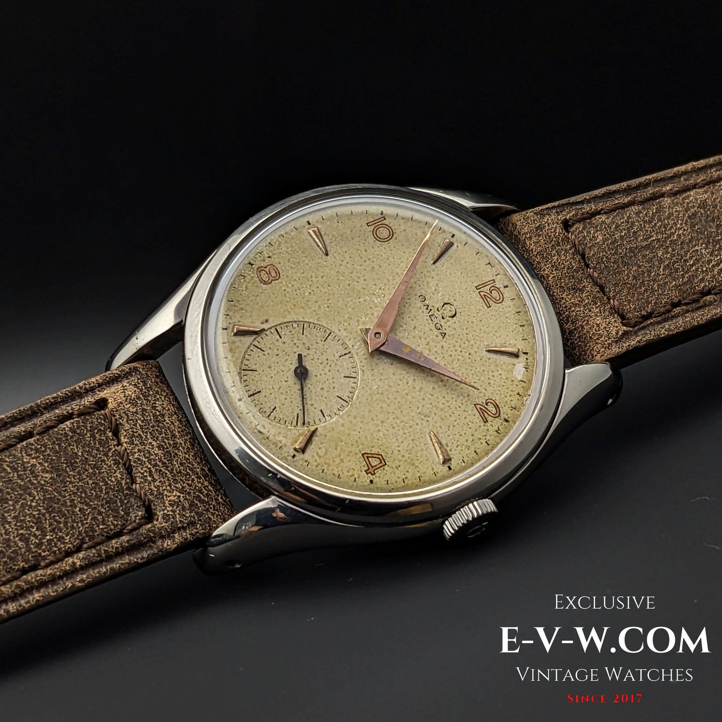 73 Years Old Vintage Omega / Ref. 2503-7 / cal.265  (30T2) / Vintage 1950