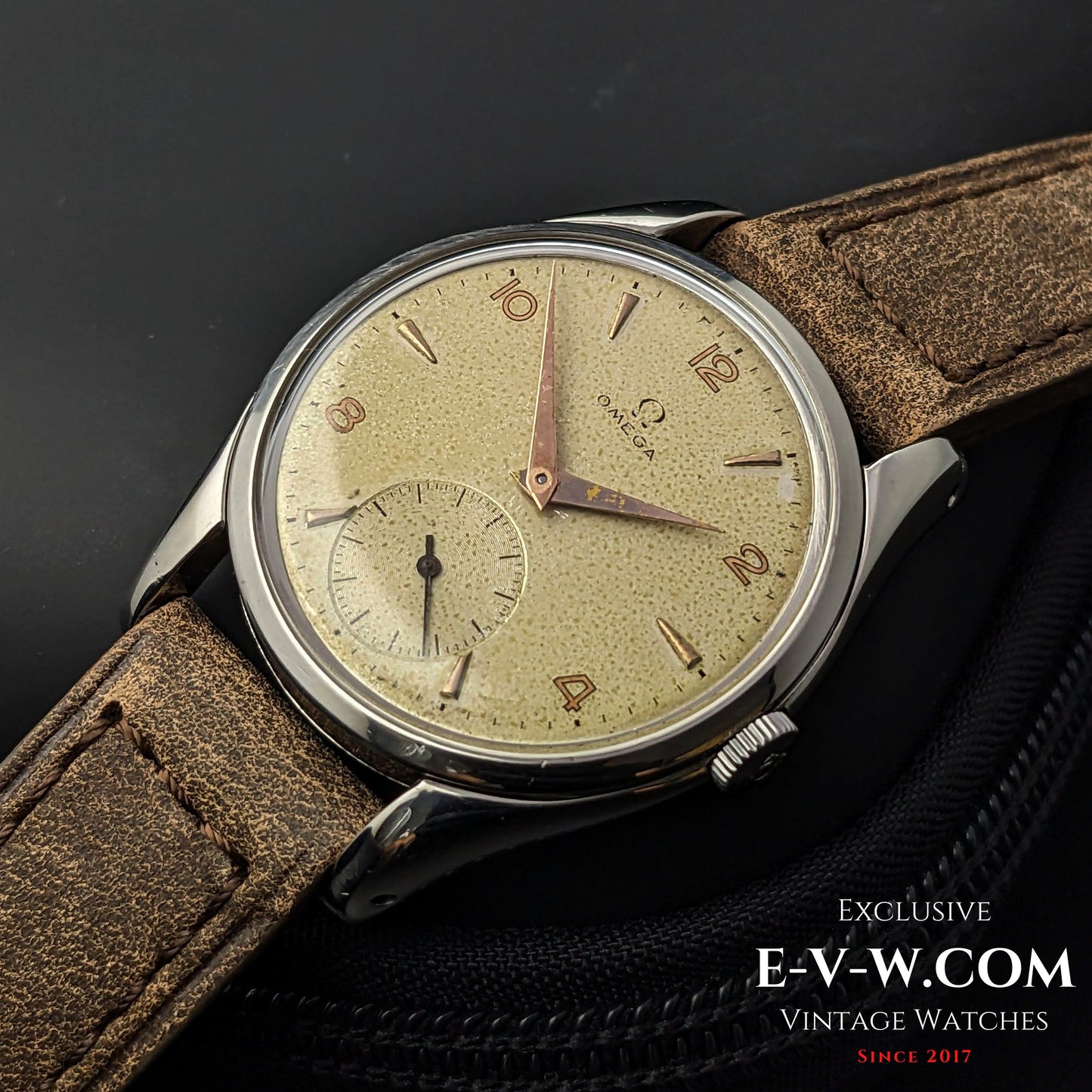 73 Years Old Vintage Omega / Ref. 2503-7 / cal.265  (30T2) / Vintage 1950