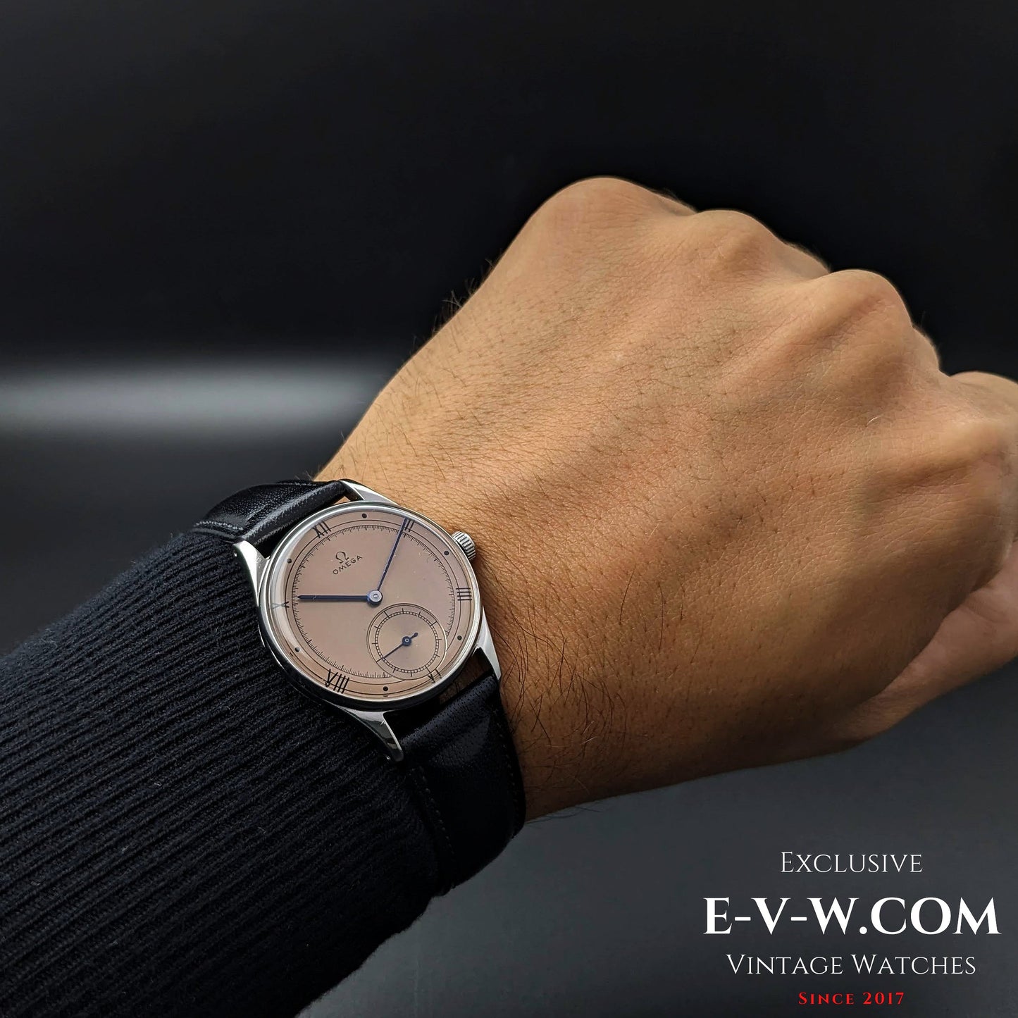 Omega 30T2 PC Sector Dial /  Ref 2390/5 / WWII Vintage 1944