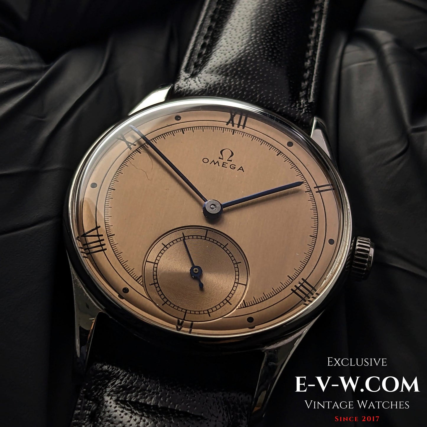 79 years old Omega 30T2 PC Sector Dial /  Ref 2390/5 / WWII Vintage 1944