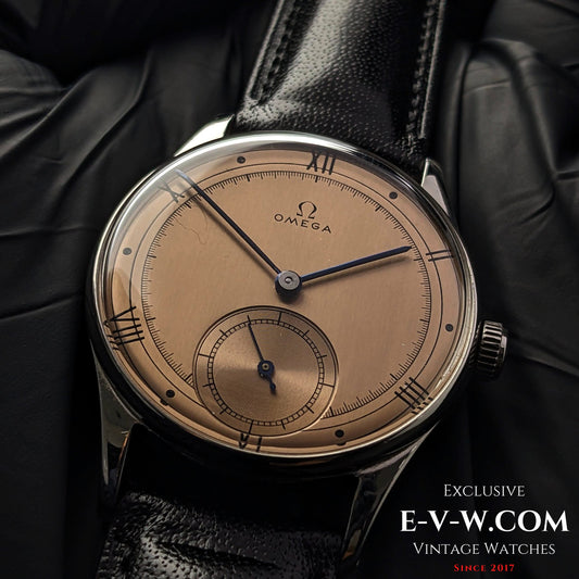 79 years old Omega 30T2 PC Sector Dial /  Ref 2390/5 / WWII Vintage 1944