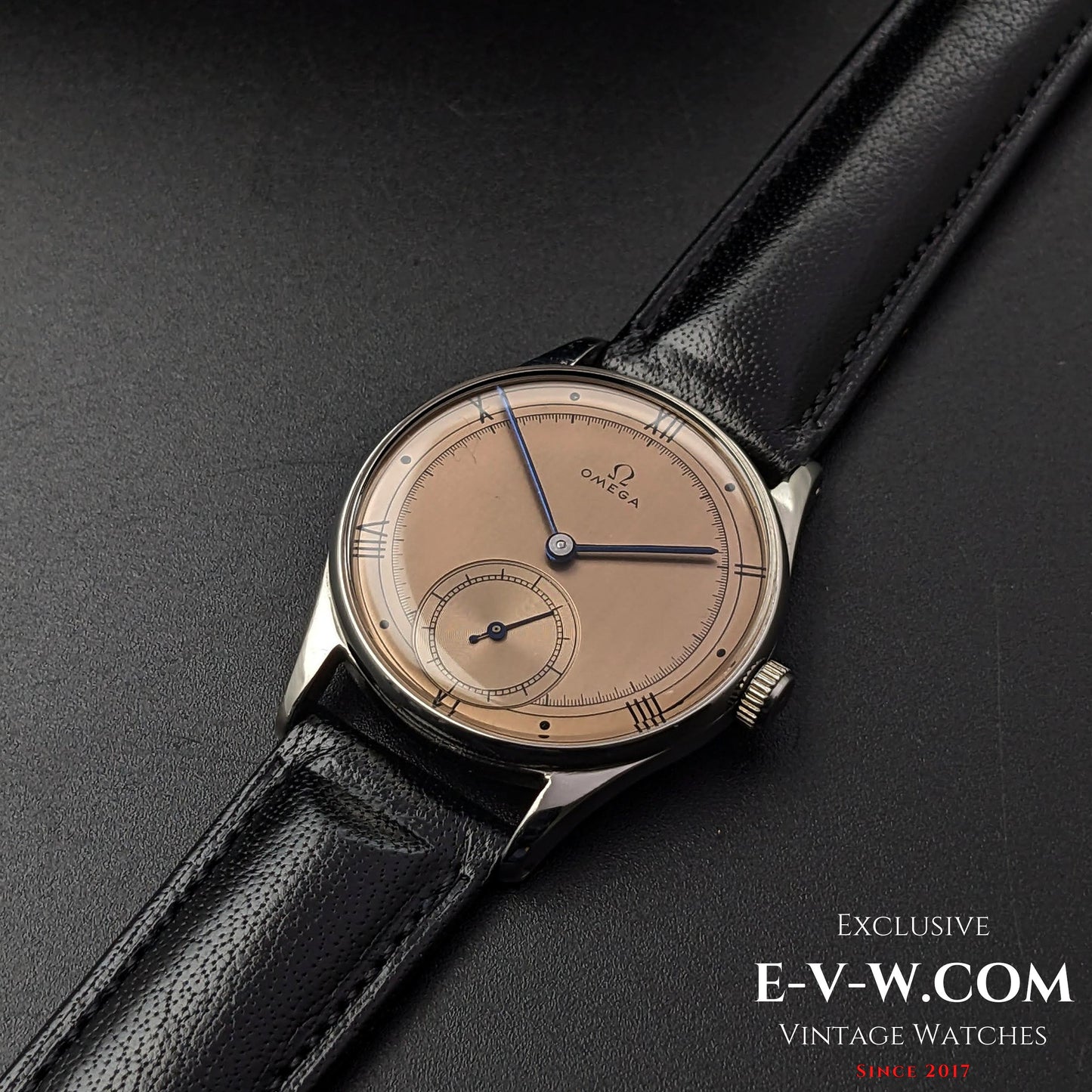 79 years old Omega 30T2 PC Sector Dial /  Ref 2390/5 / WWII Vintage 1944