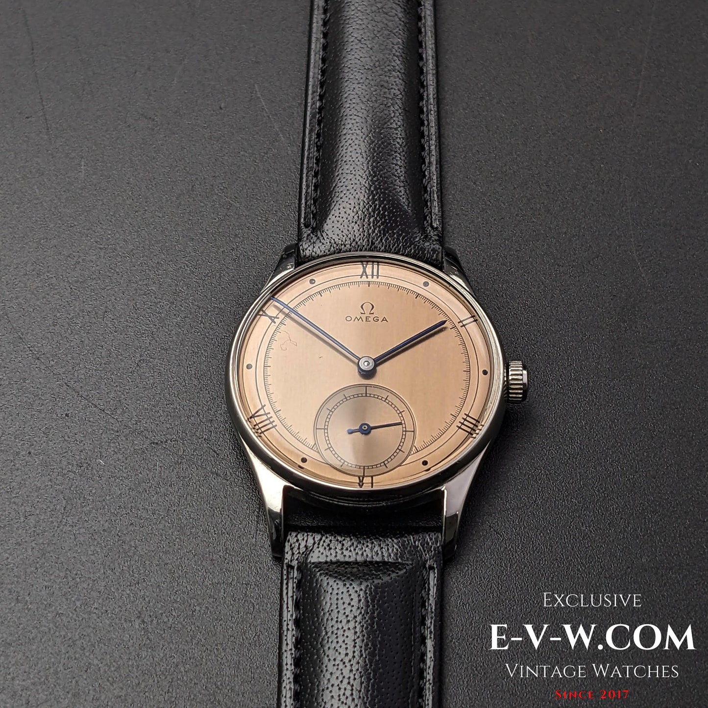 79 years old Omega 30T2 PC Sector Dial /  Ref 2390/5 / WWII Vintage 1944