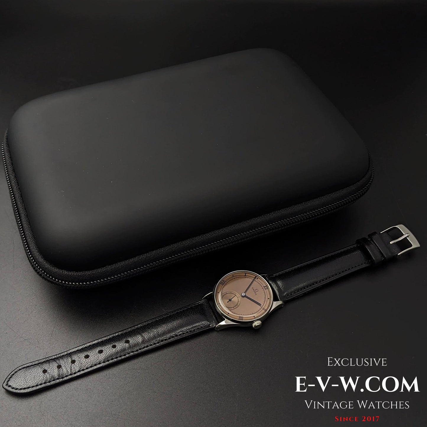 79 years old Omega 30T2 PC Sector Dial /  Ref 2390/5 / WWII Vintage 1944