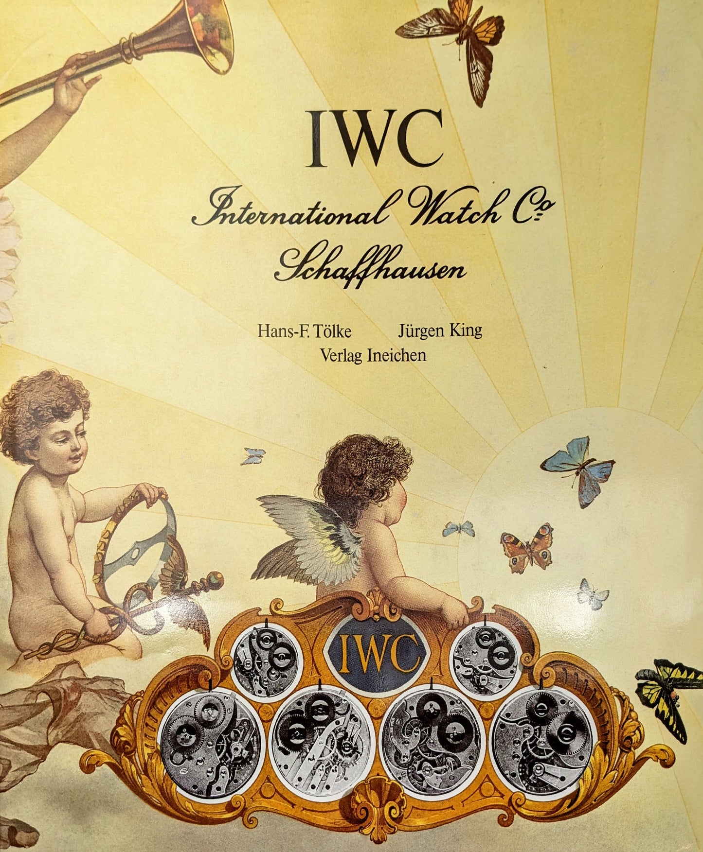 107 Years Old Antique IWC Schaffhausen Jumbo / Pocket Watch Movement / Cal. 66 / Vintage 1918