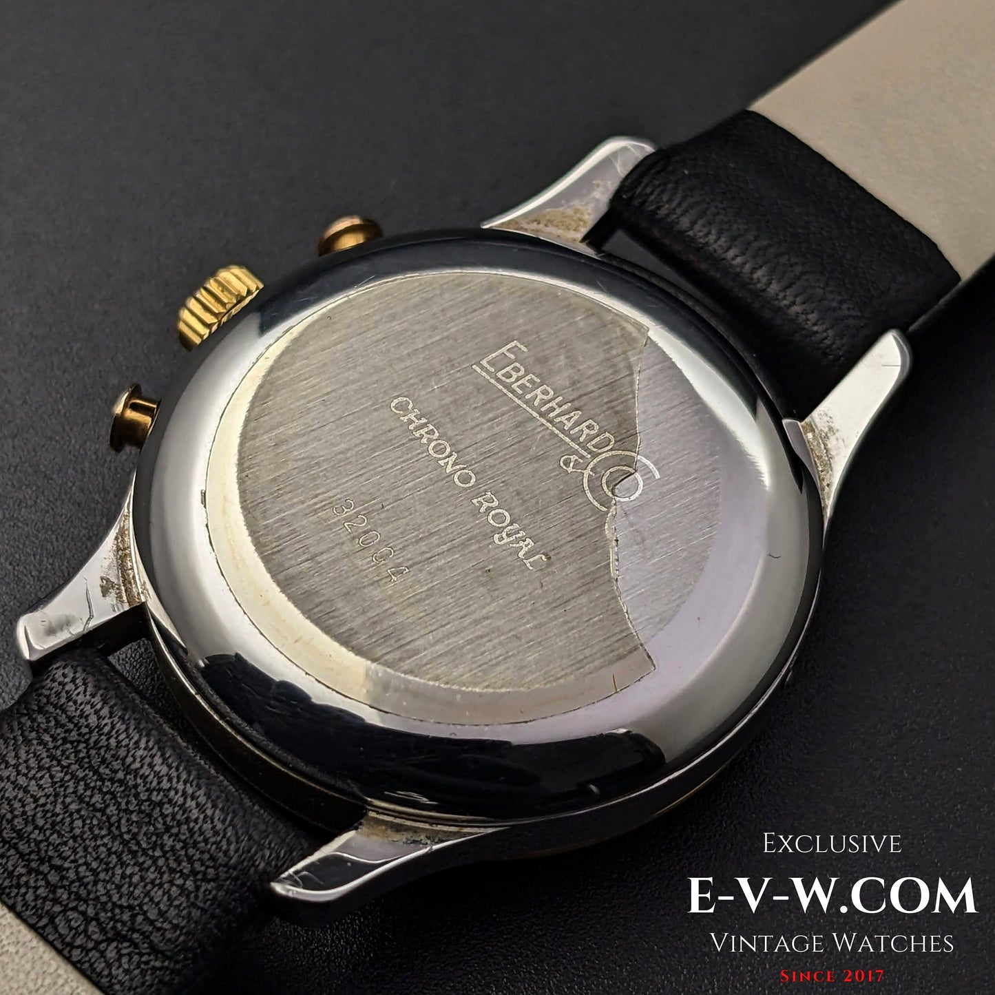 Eberhard & Co.Chrono Royal Moonphase Vintage 1990s / cal.1883 / Ref.32004