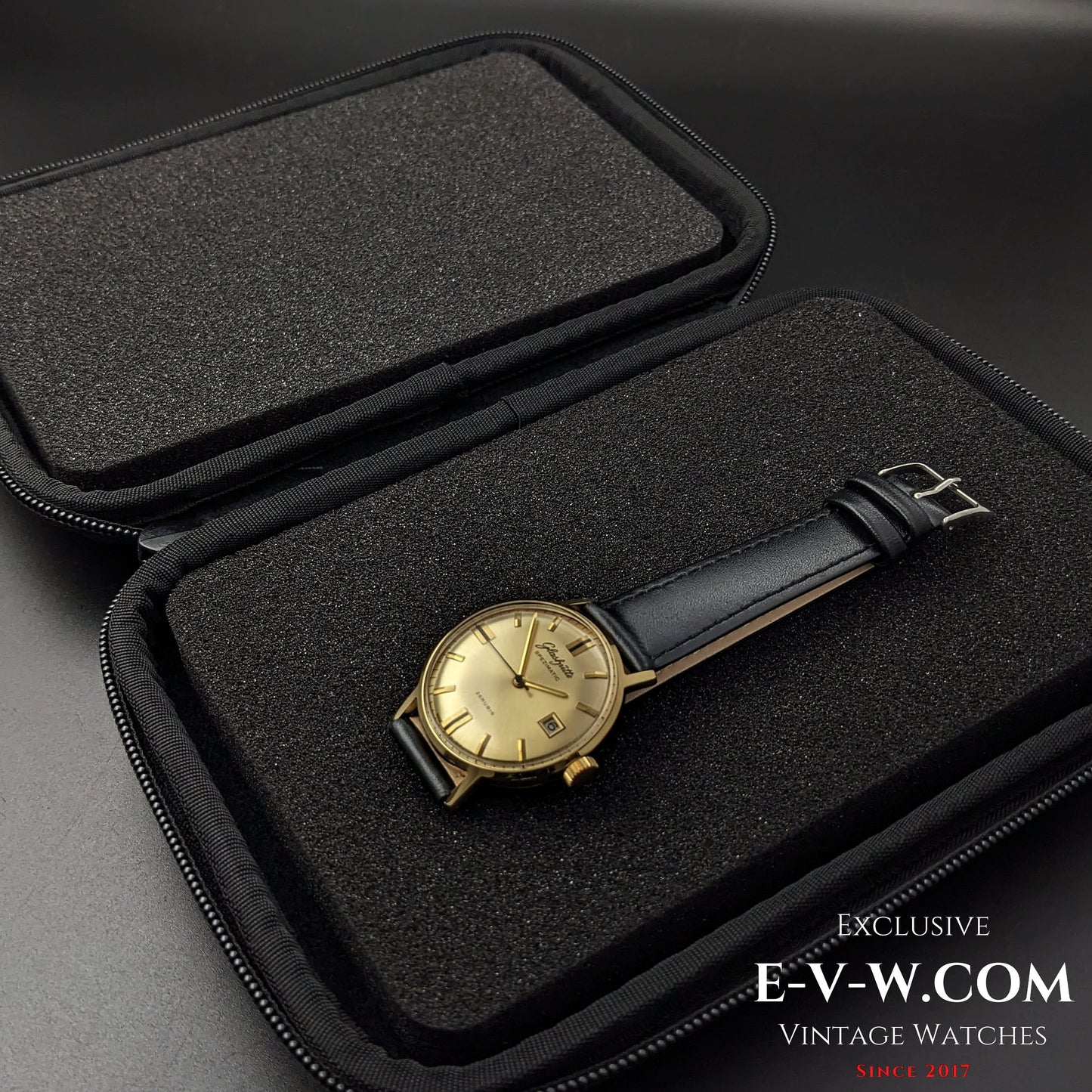 Wyler Vetta Ultra Thin 18k Gold / Cal 7000 / Vintage 1960s