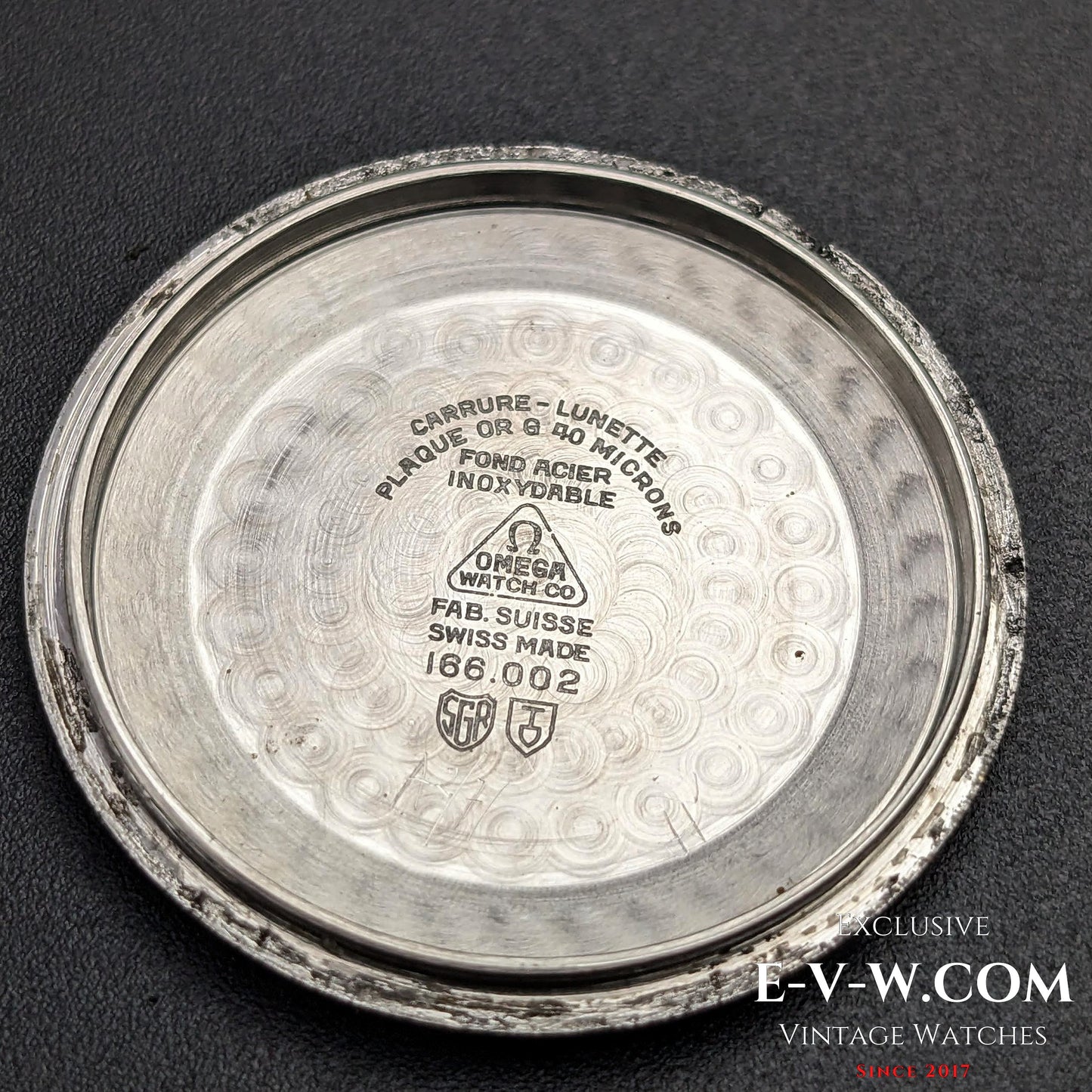 Omega Seamaster Black Dial Automatic / Gold Plaque / Ref 166002 / cal. 565  / Vintage 1967