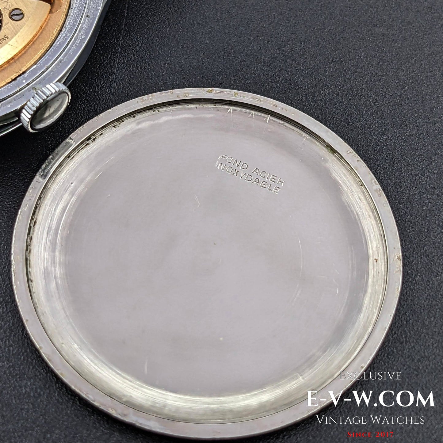 Titus Dresswatch Mod 2000 Non-Magnetic / Honey comb dial /Cal1120 /Vintage1950s