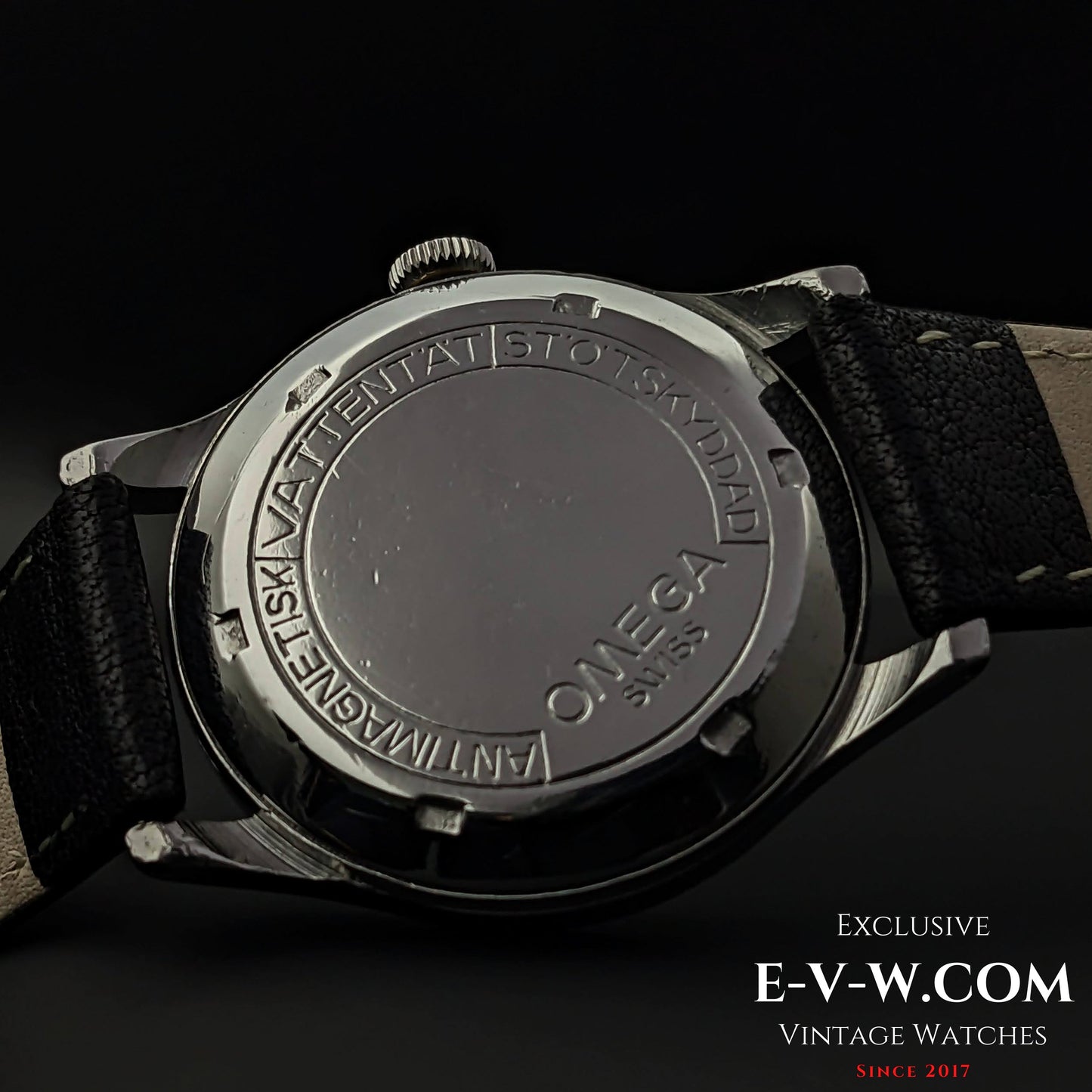 Omega 30T2 PC Sector Dial Calatrava /  Ref 2400 / WWII Vintage 1944