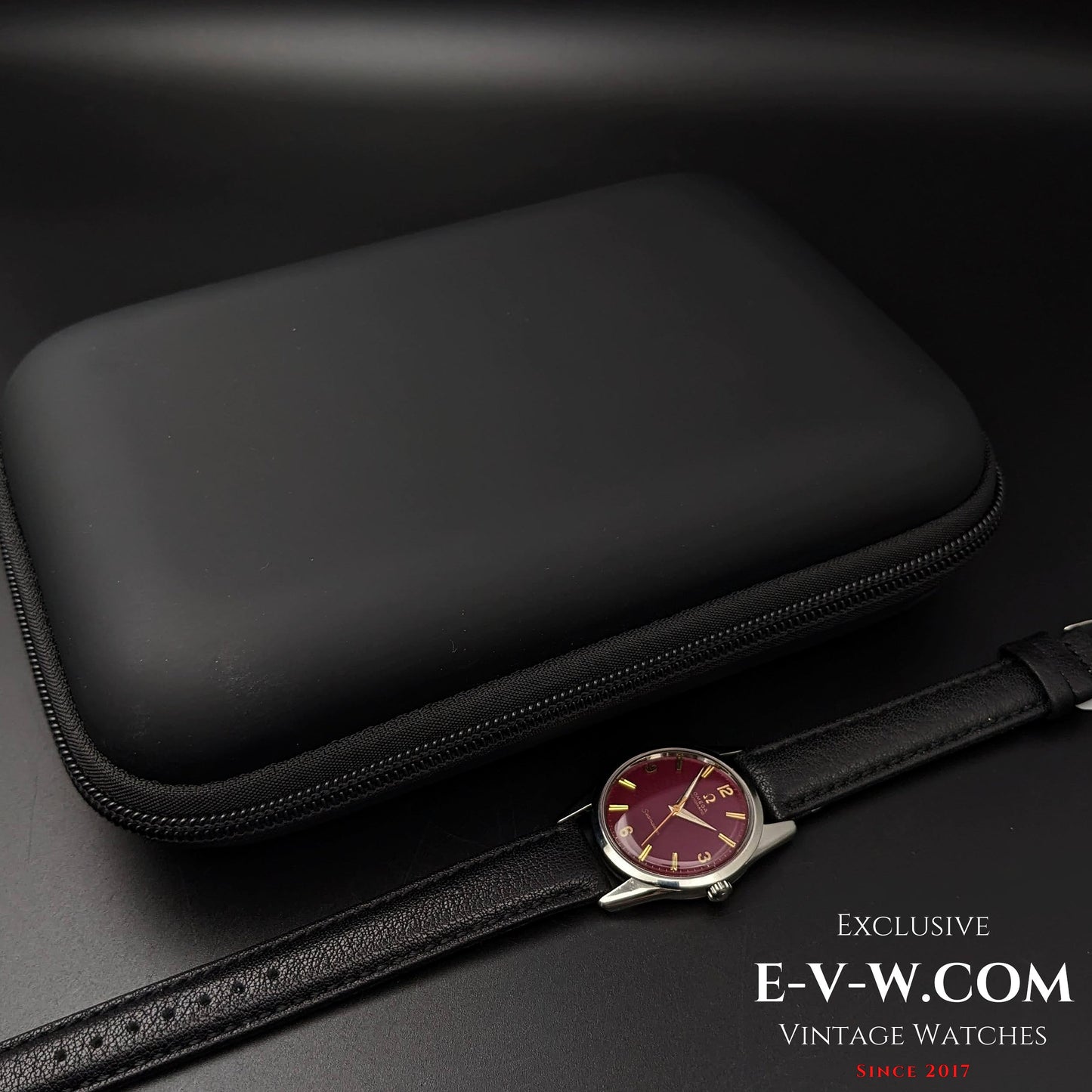 Omega Seamaster Red Dial Automatic  / cal.552 / Ref. 14700 1 SC /  Vintage 1961