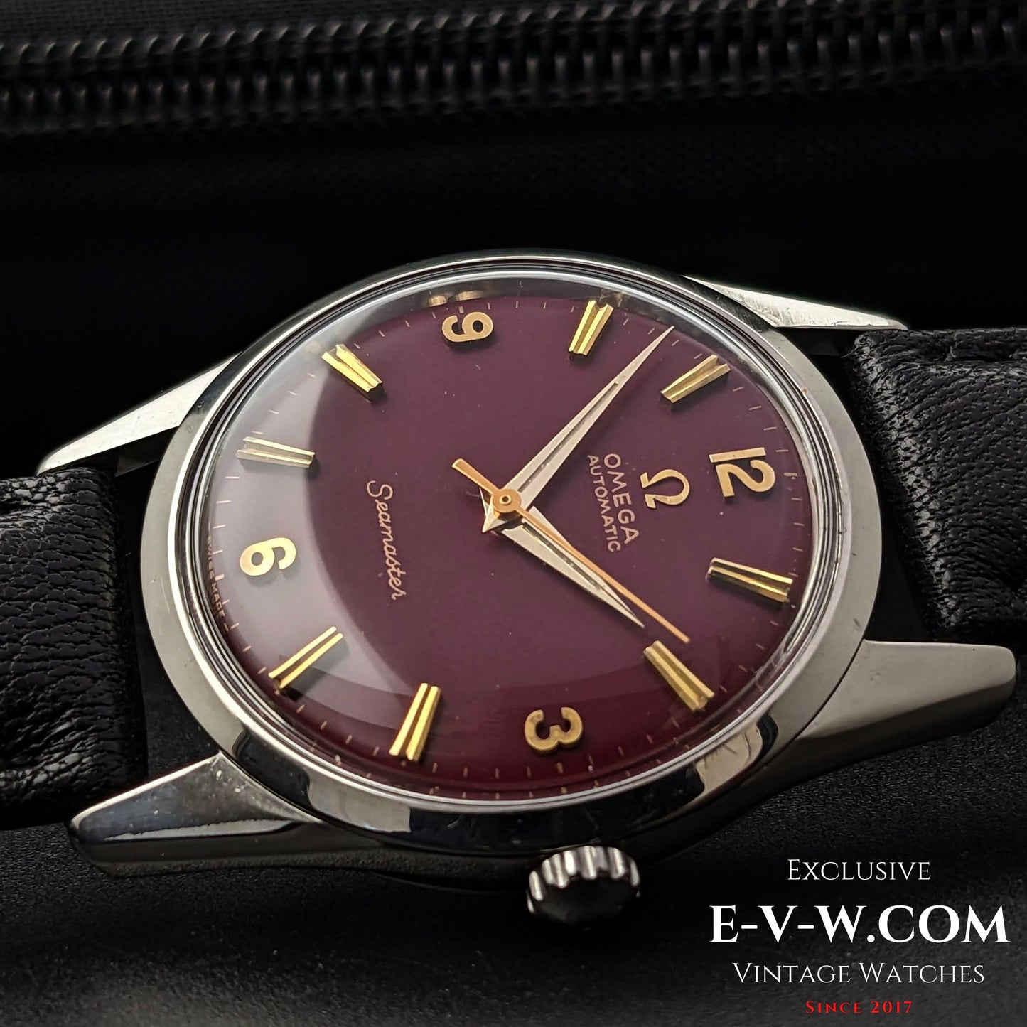 Omega Seamaster Red Dial Automatic  / cal.552 / Ref. 14700 1 SC /  Vintage 1961