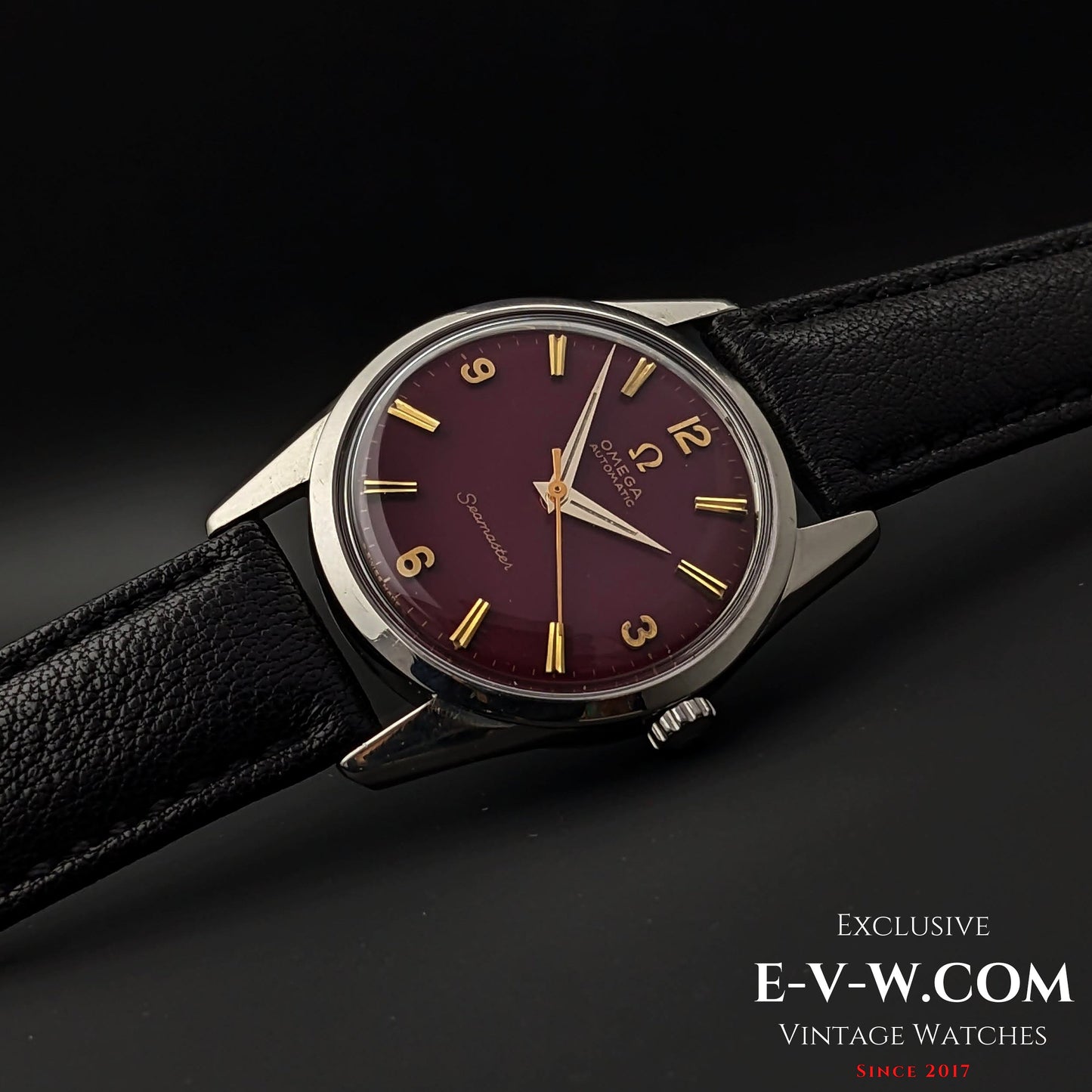 Omega Seamaster Red Dial Automatic  / cal.552 / Ref. 14700 1 SC /  Vintage 1961