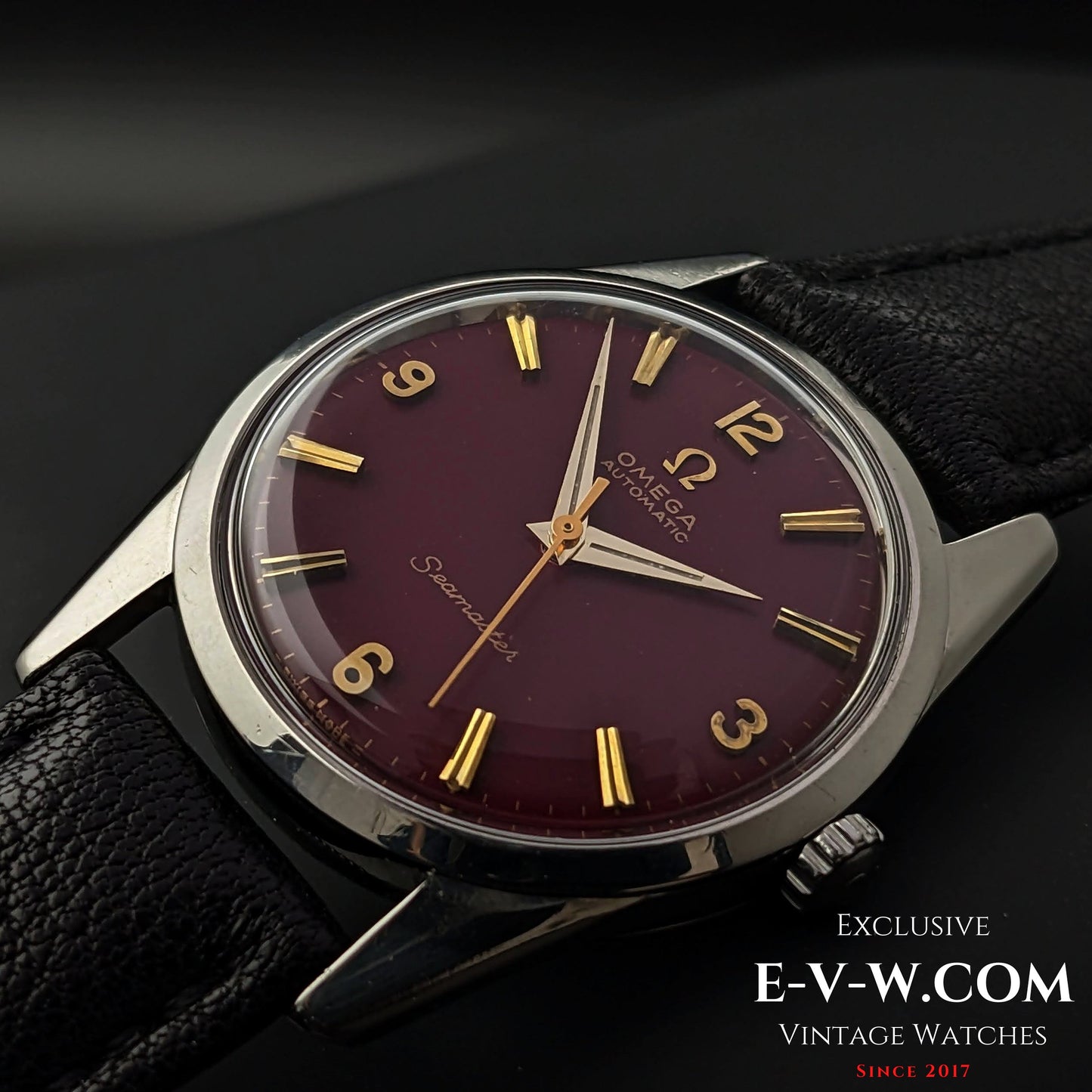 Omega Seamaster Red Dial Automatic  / cal.552 / Ref. 14700 1 SC /  Vintage 1961