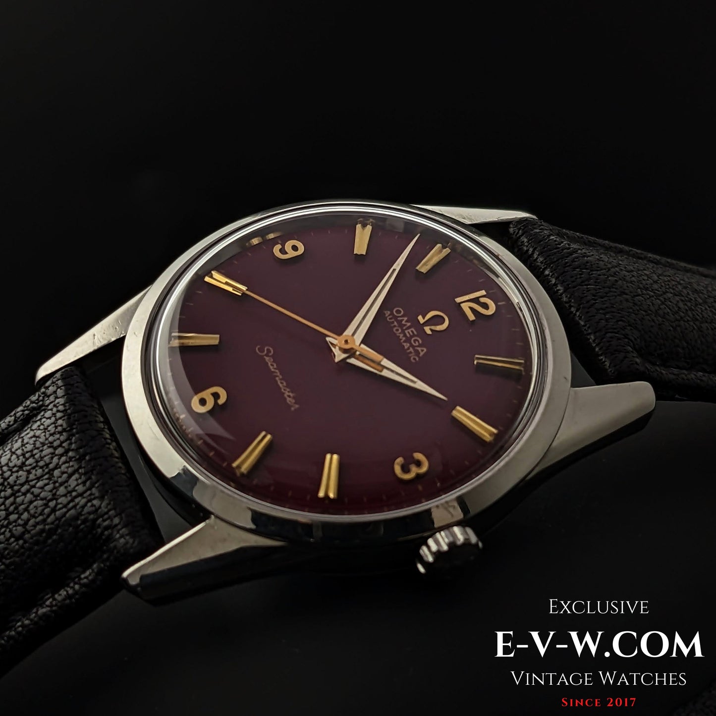 Omega Seamaster Red Dial Automatic  / cal.552 / Ref. 14700 1 SC /  Vintage 1961