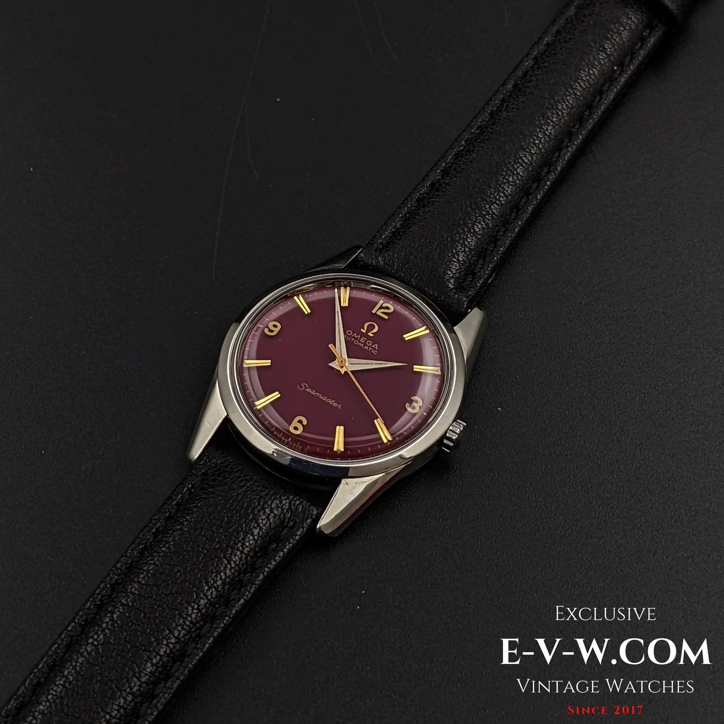 Omega Seamaster Red Dial Automatic  / cal.552 / Ref. 14700 1 SC /  Vintage 1961