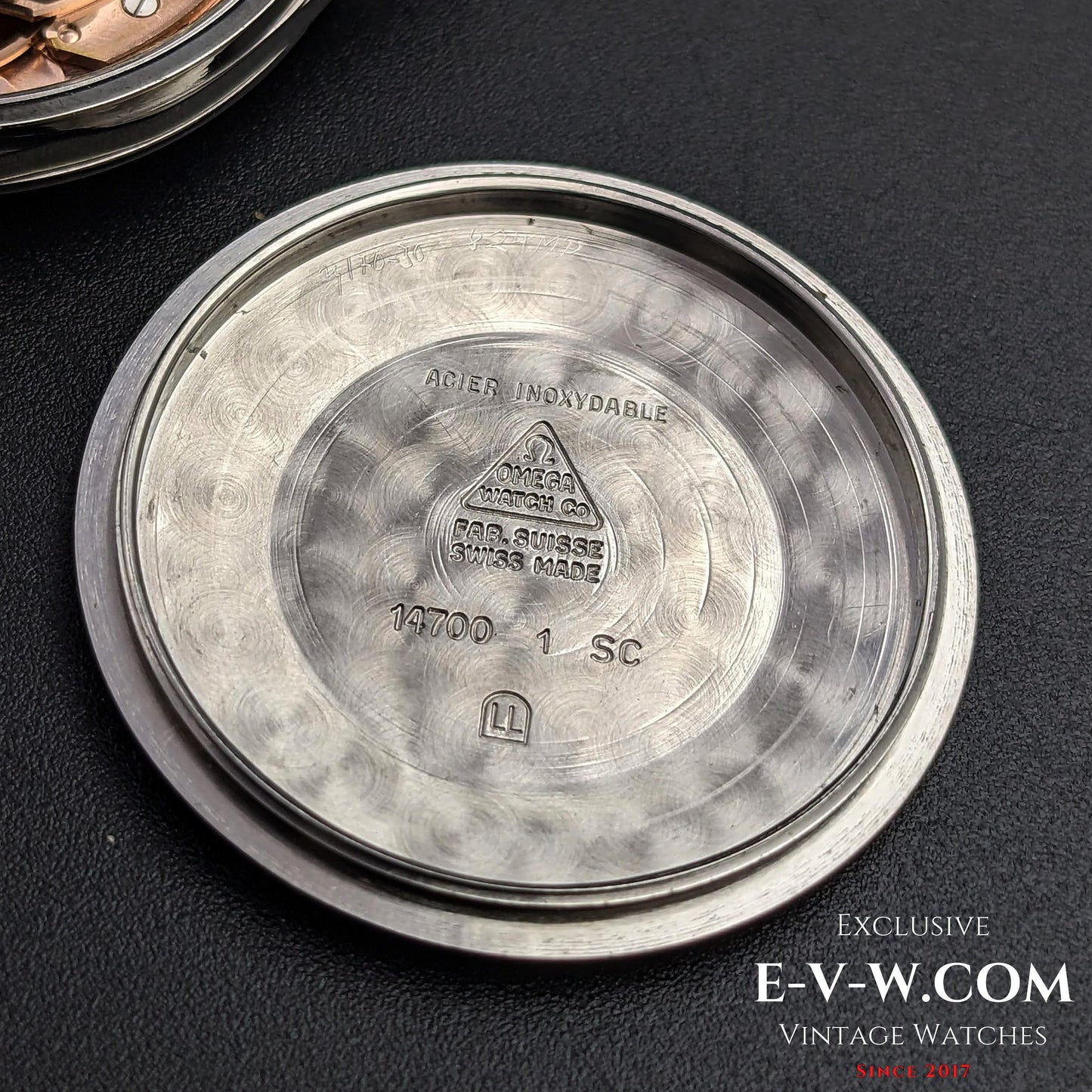 Omega Seamaster Red Dial Automatic  / cal.552 / Ref. 14700 1 SC /  Vintage 1961