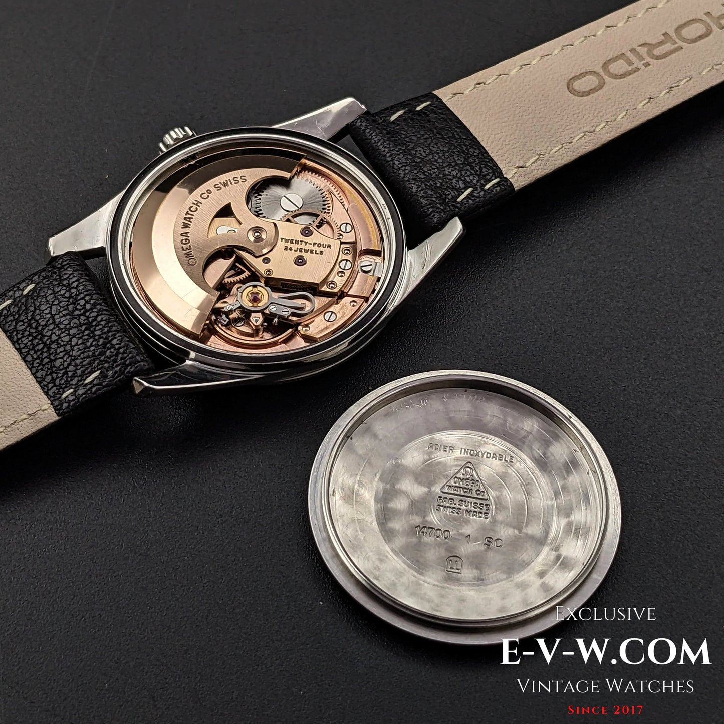 Omega Seamaster Red Dial Automatic  / cal.552 / Ref. 14700 1 SC /  Vintage 1961