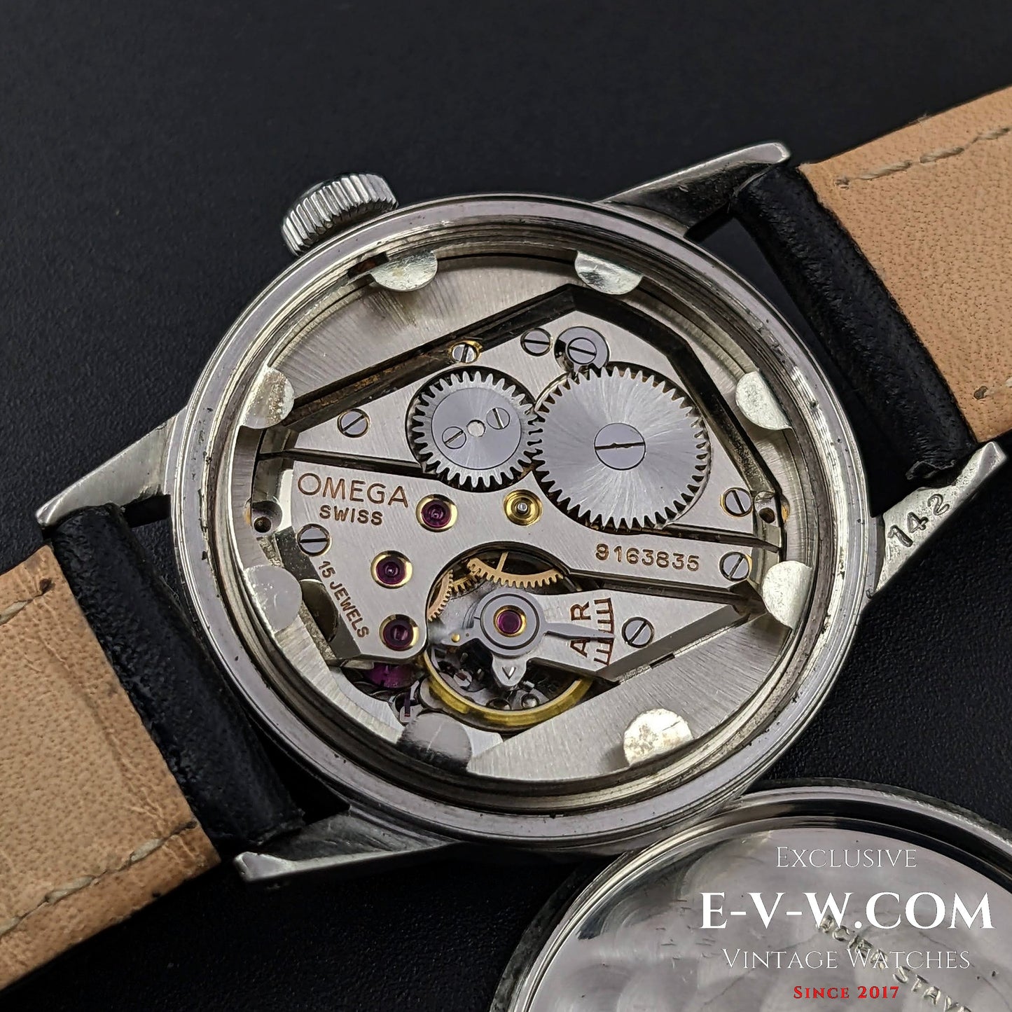 Omega Black Dial  / cal.R17.8 / Vintage 1935