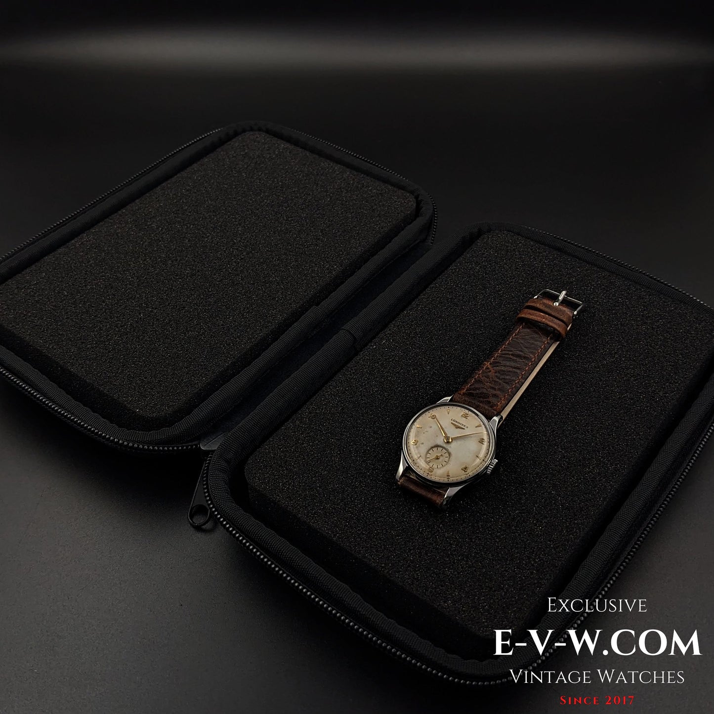 Longines from 1951 with a nice vintage patina on the dila / Cal 12.68Z