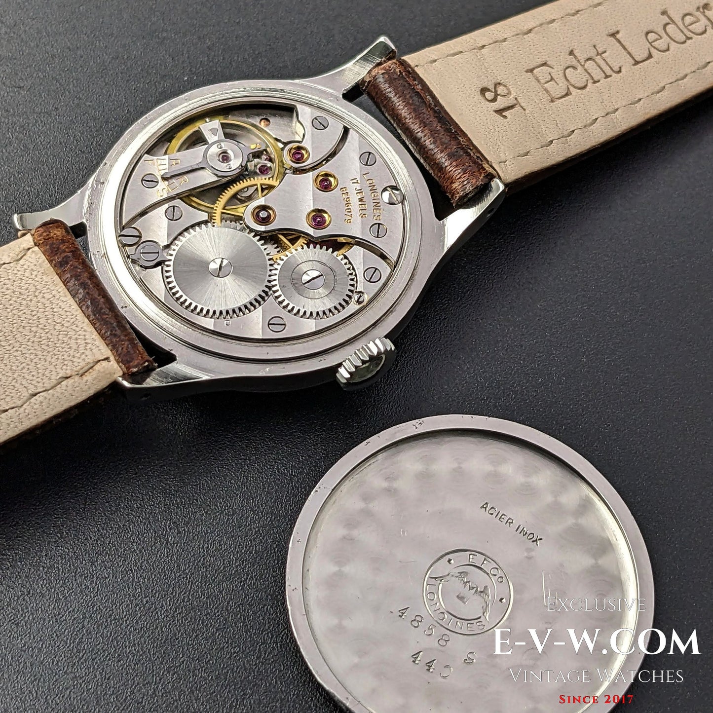 Longines from 1951 with a nice vintage patina on the dila / Cal 12.68Z