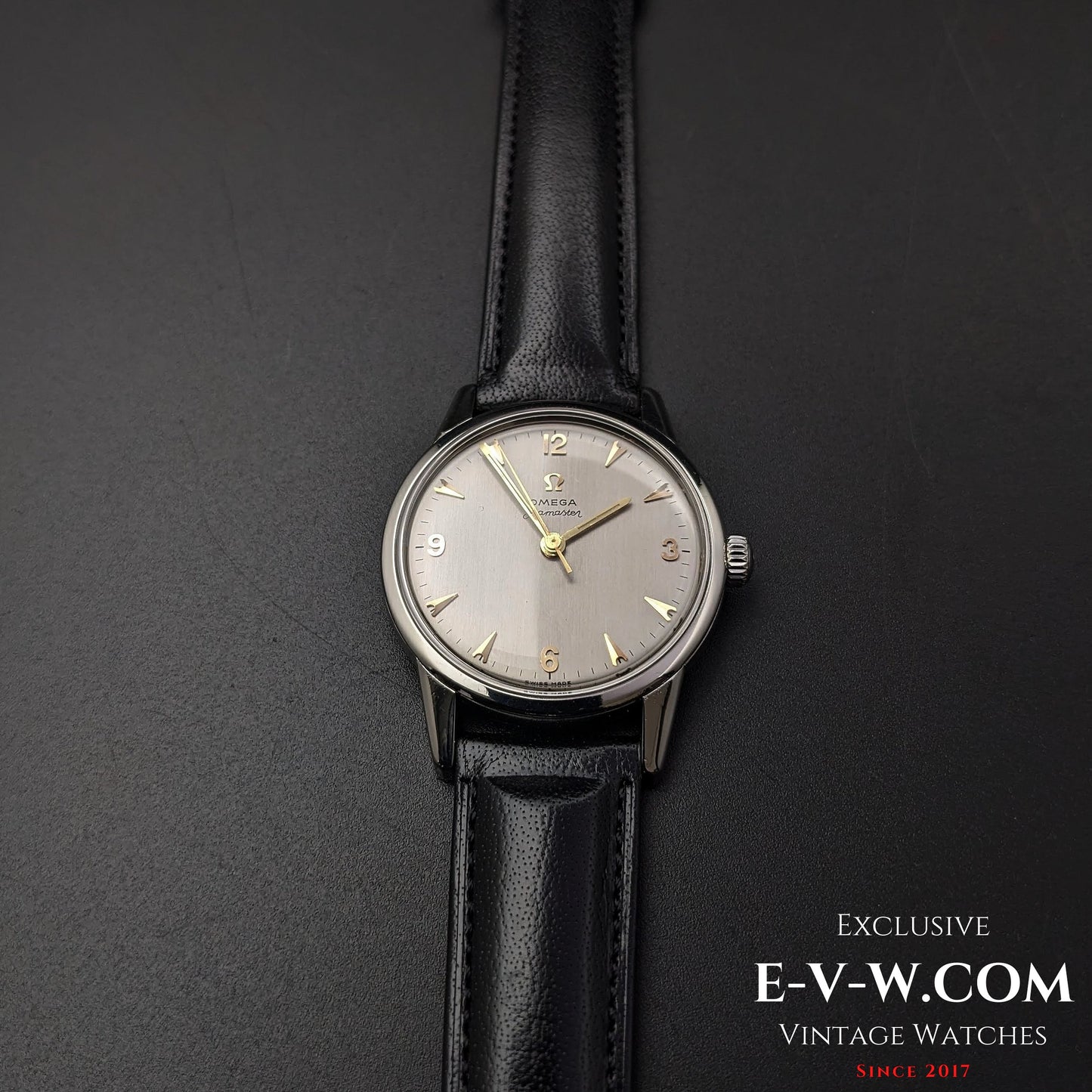 Omega Seamaster Brushed silver dial / cal 285 (30T2 family) / Vintage 1963