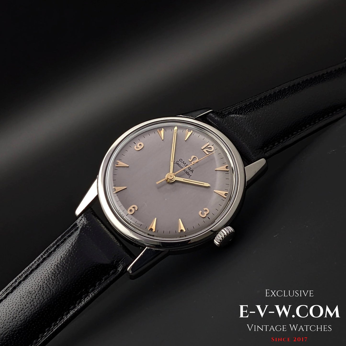 Omega Seamaster Brushed silver dial / cal 285 (30T2 family) / Vintage 1963