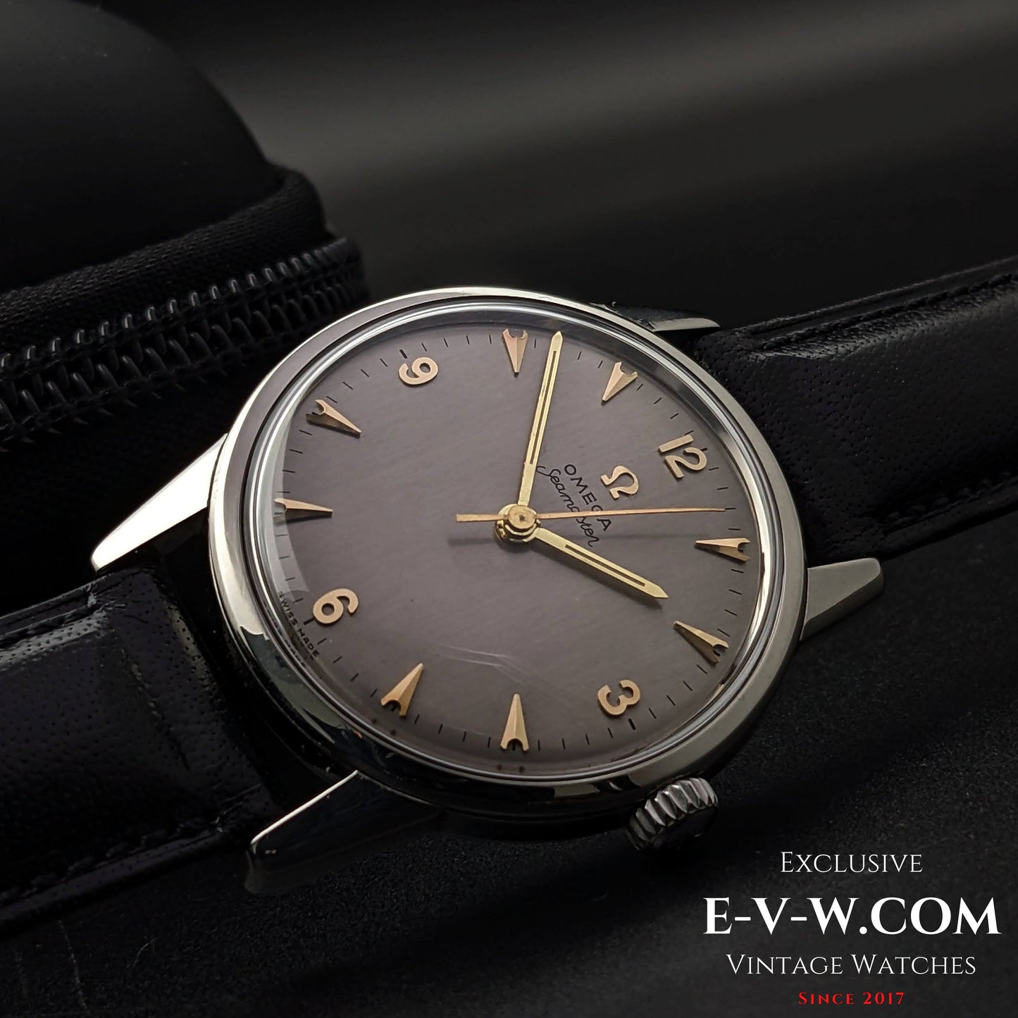 Omega Seamaster Brushed silver dial / cal 285 (30T2 family) / Vintage 1963