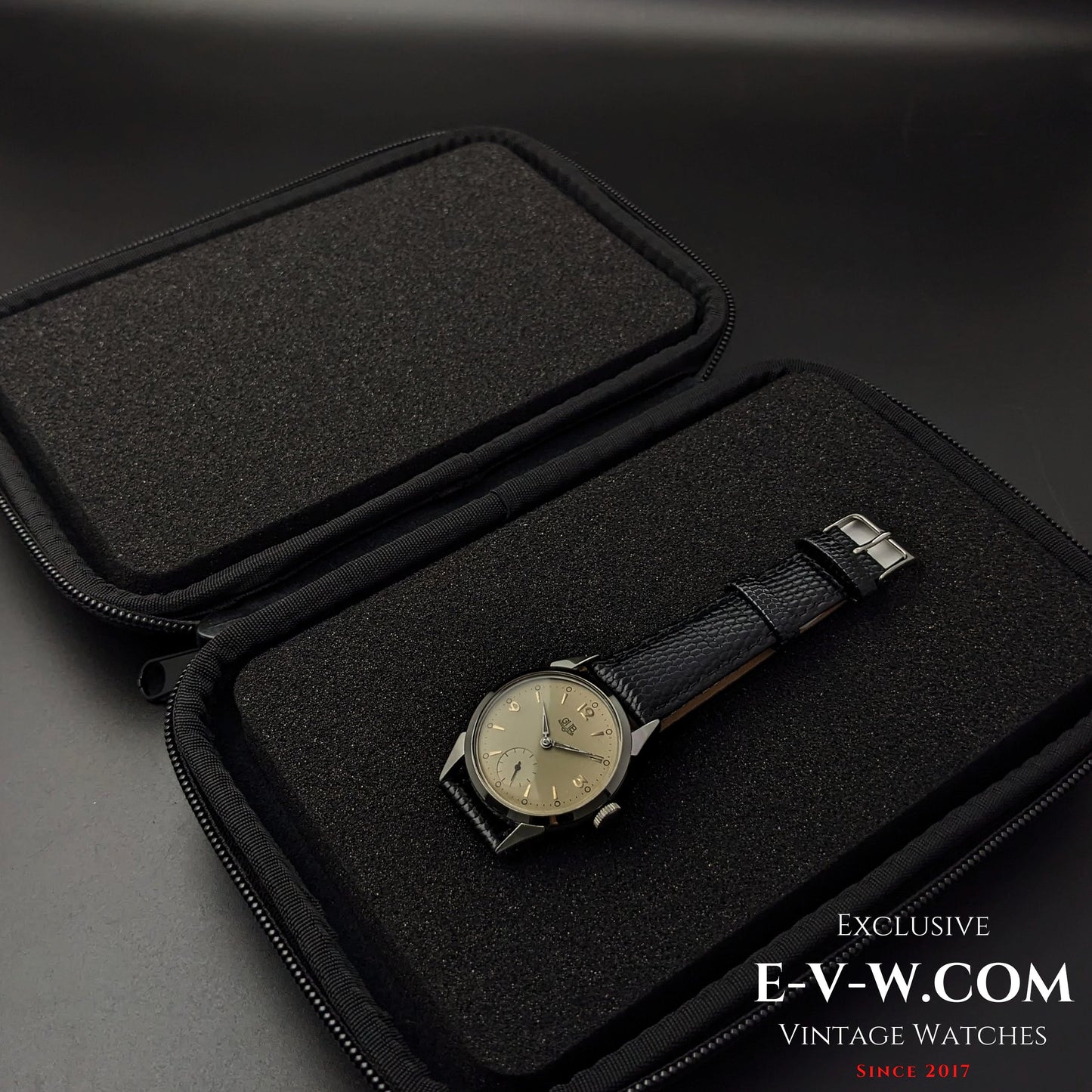 Rare GUB Glashutte SA / cal 60 / Vintage 1950s