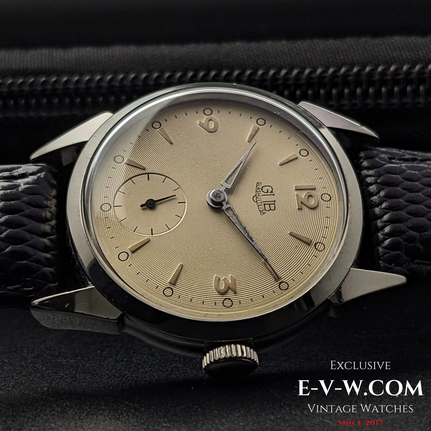 Rare GUB Glashutte SA / cal 60 / Vintage 1950s