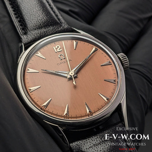 Vintage Omega Pink “Salmon” Dial / cal. 283 (30T2) / Ref 2792-2 SC / Vintage 1952