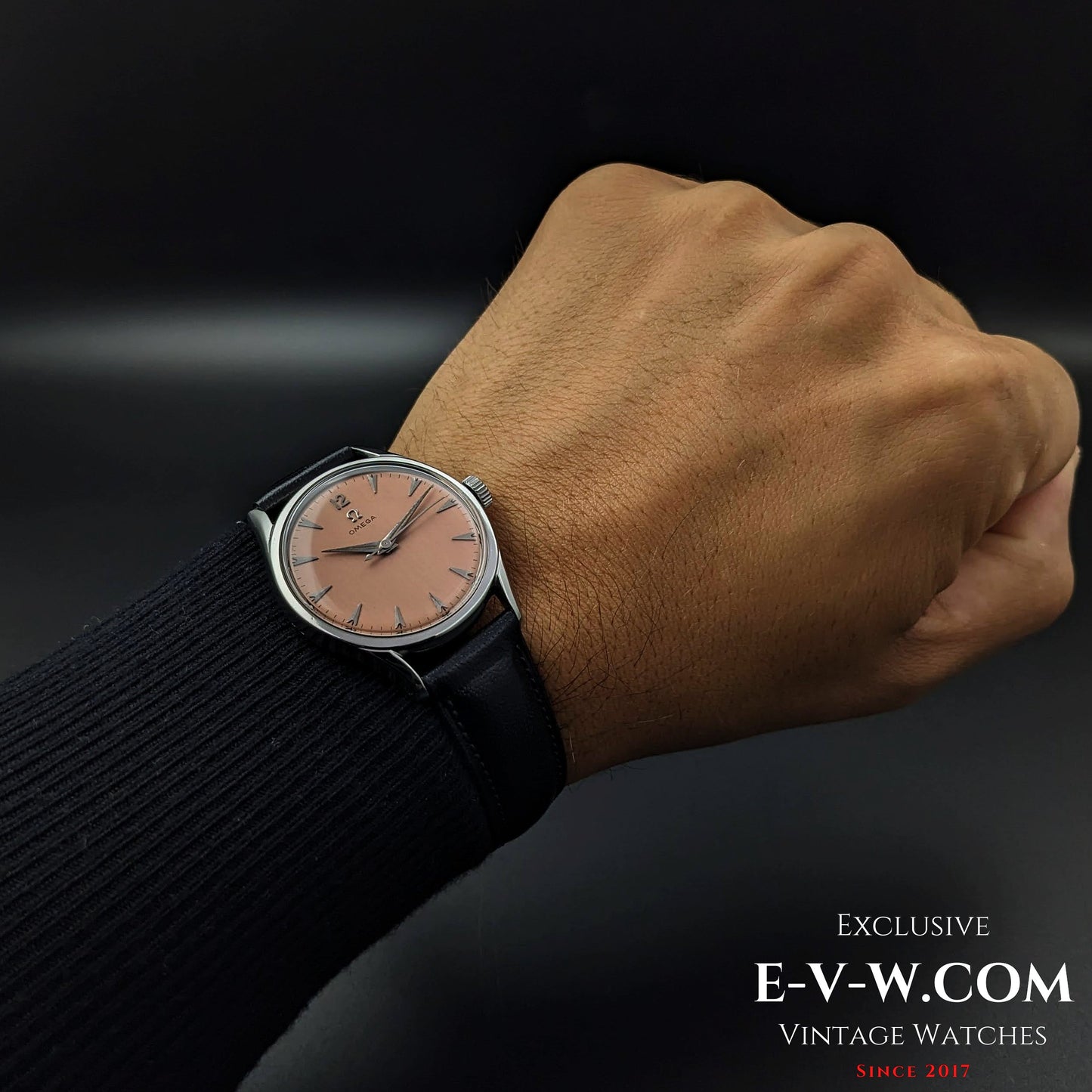 Vintage Omega Pink “Salmon” Dial / cal. 283 (30T2) / Vintage 1952
