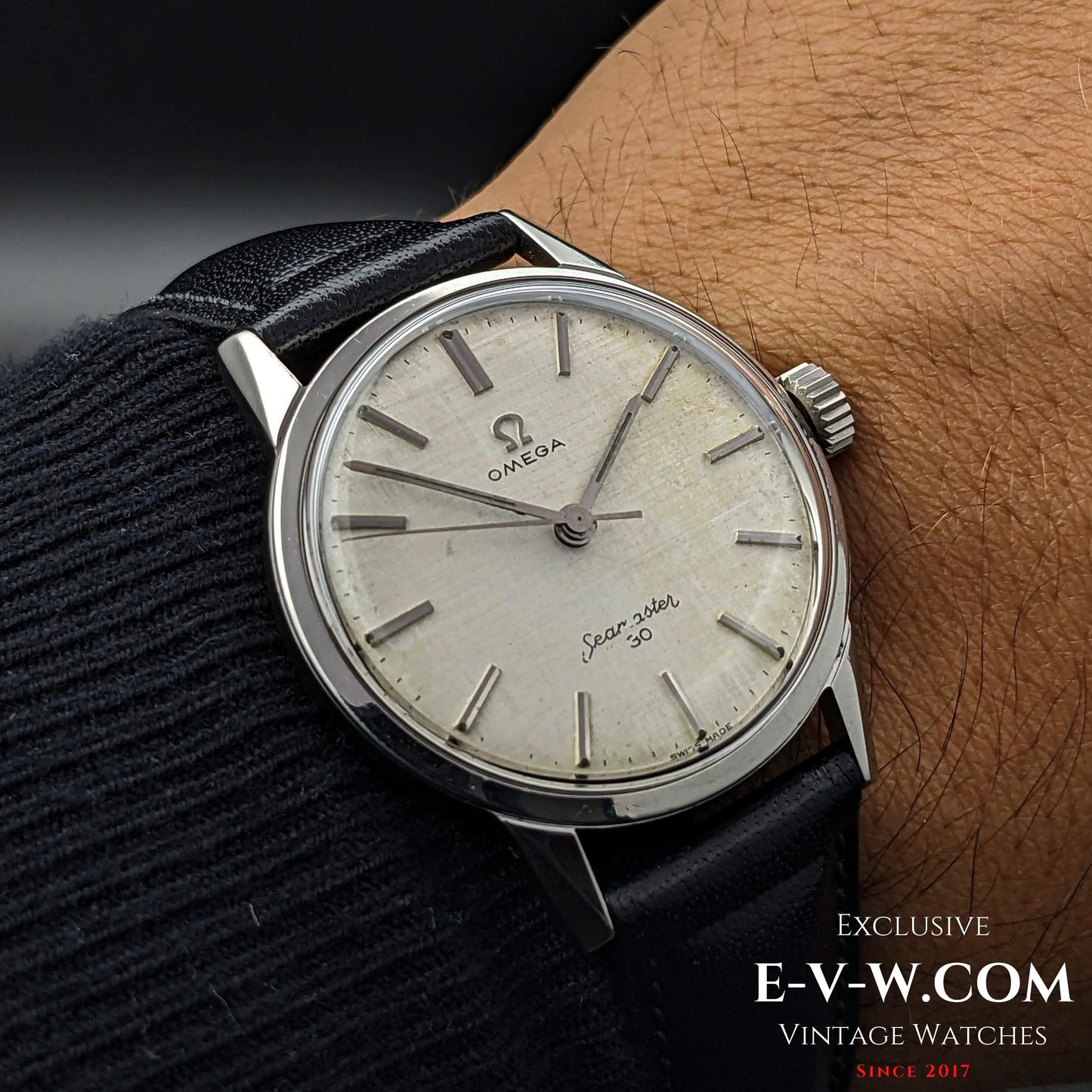 Omega Seamaster 30 Brushed  dial /  Ref 135003-62-SC / cal 285 (30T2 family) / Vintage 1963