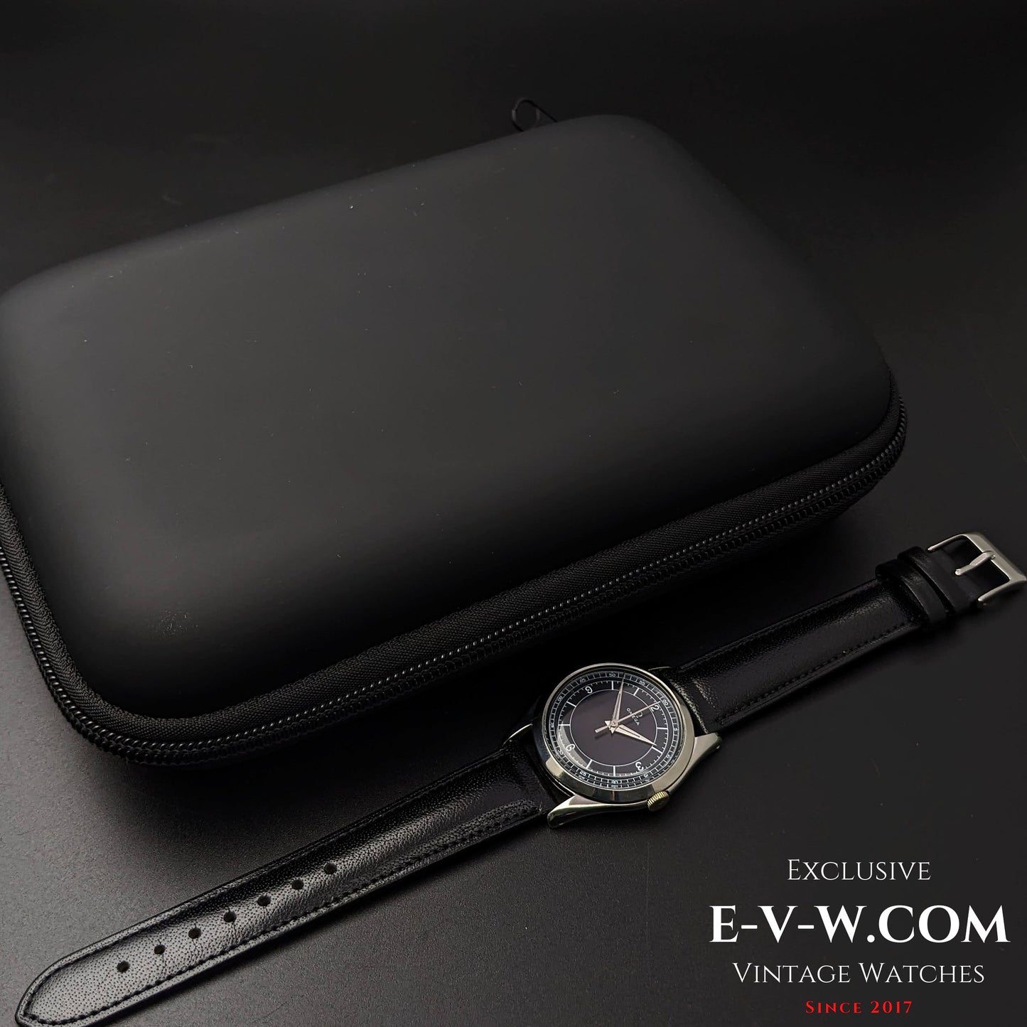 71 years old Omega  “Black” Dial / Ref 2504 13 SC / cal. 283 (30T2) / Vintage 1952