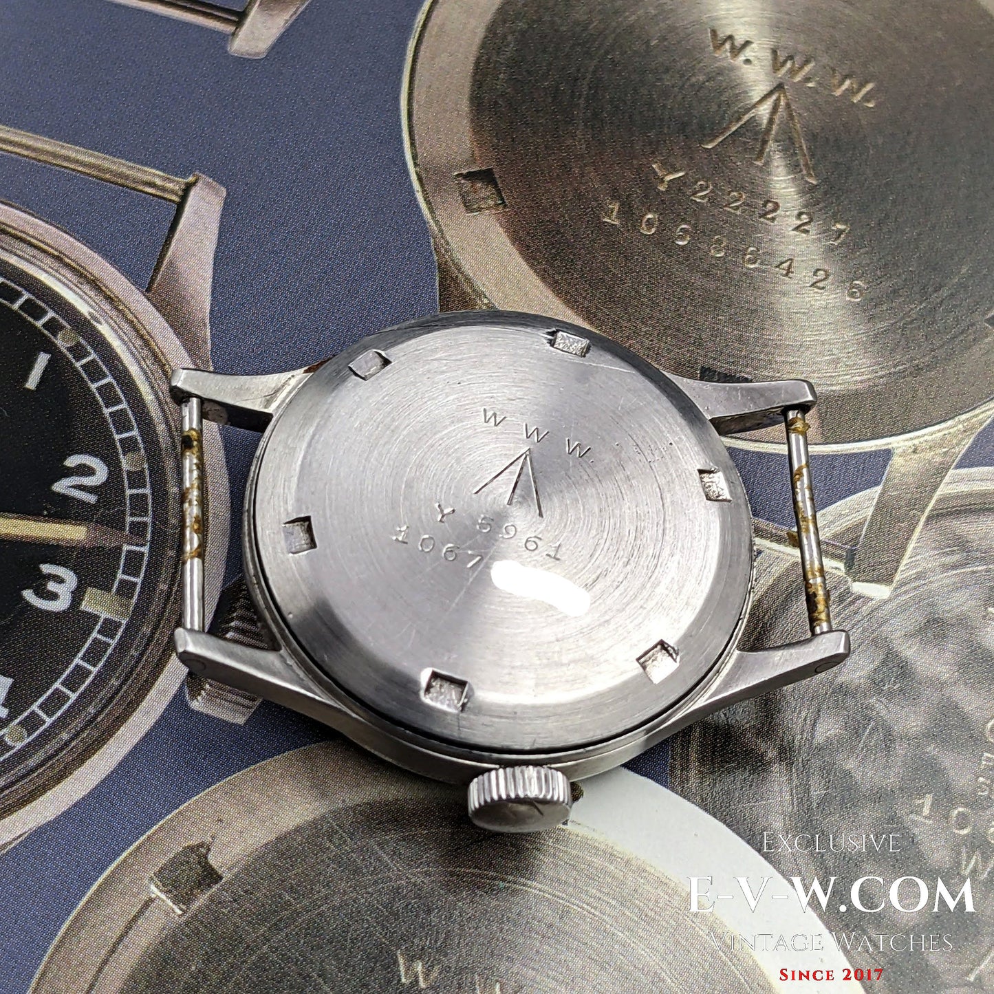 Military Omega Dirty Dozen RAF British Army Royal Air Force WWII / Vintage 1943 / Cal.30T2