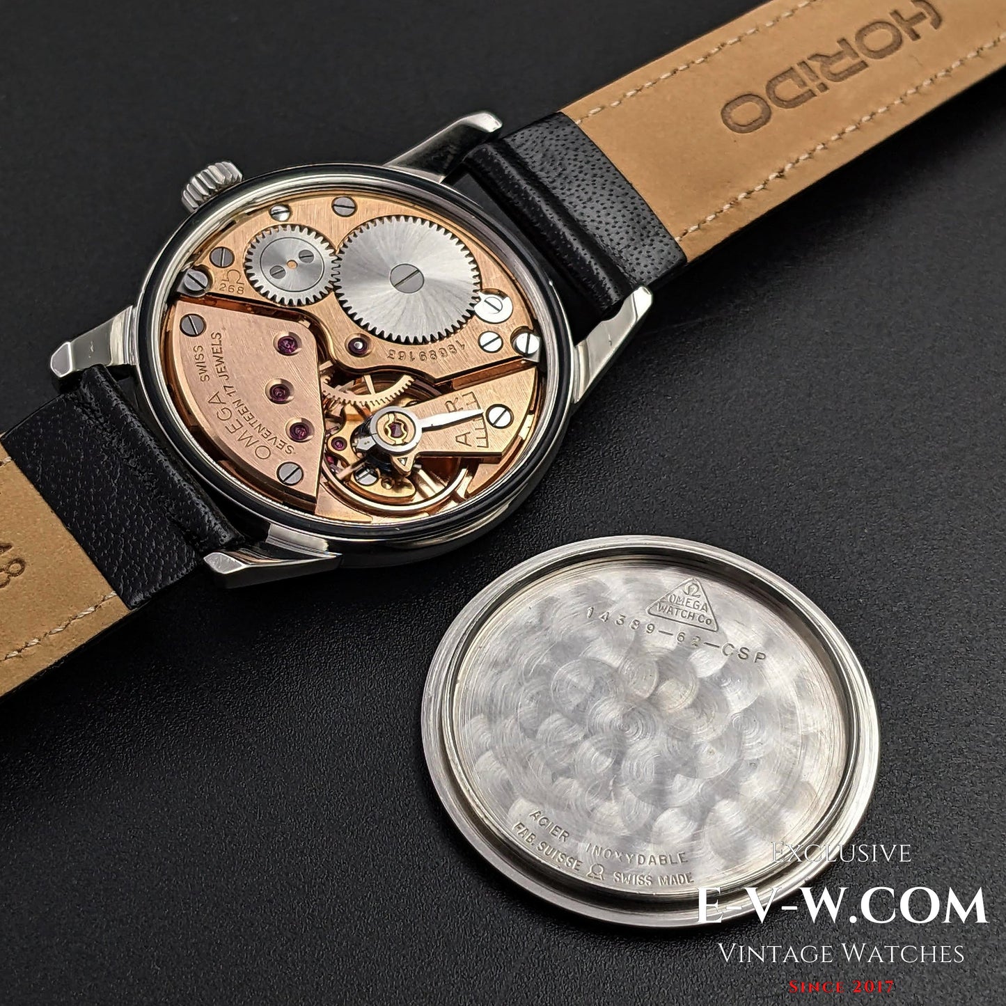 Vintage 1961 / 62 Years Omega Seamaster / Ref 14389-62-SC / cal 268 (30T2 family)