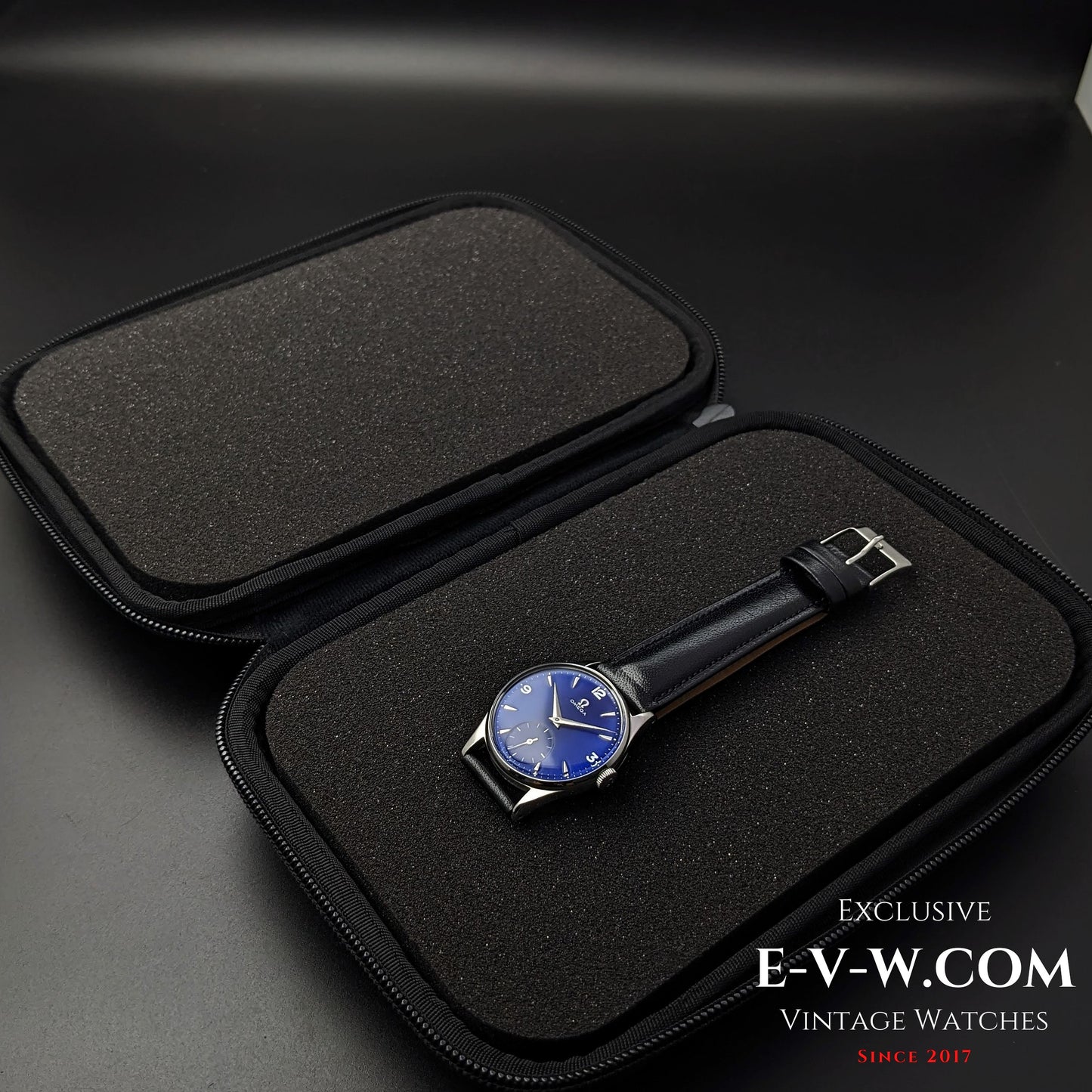 73 Years Old Vintage Blue Omega 265 (30T2 Family)  / Ref. 2540-7 / Cal. 265 / Vintage  1950
