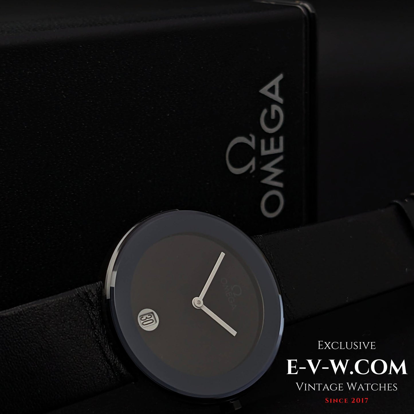 Very Rare Omega "ART COLLECTION 1987"/ Designed by Camille Graeser /Ceramic / Unique