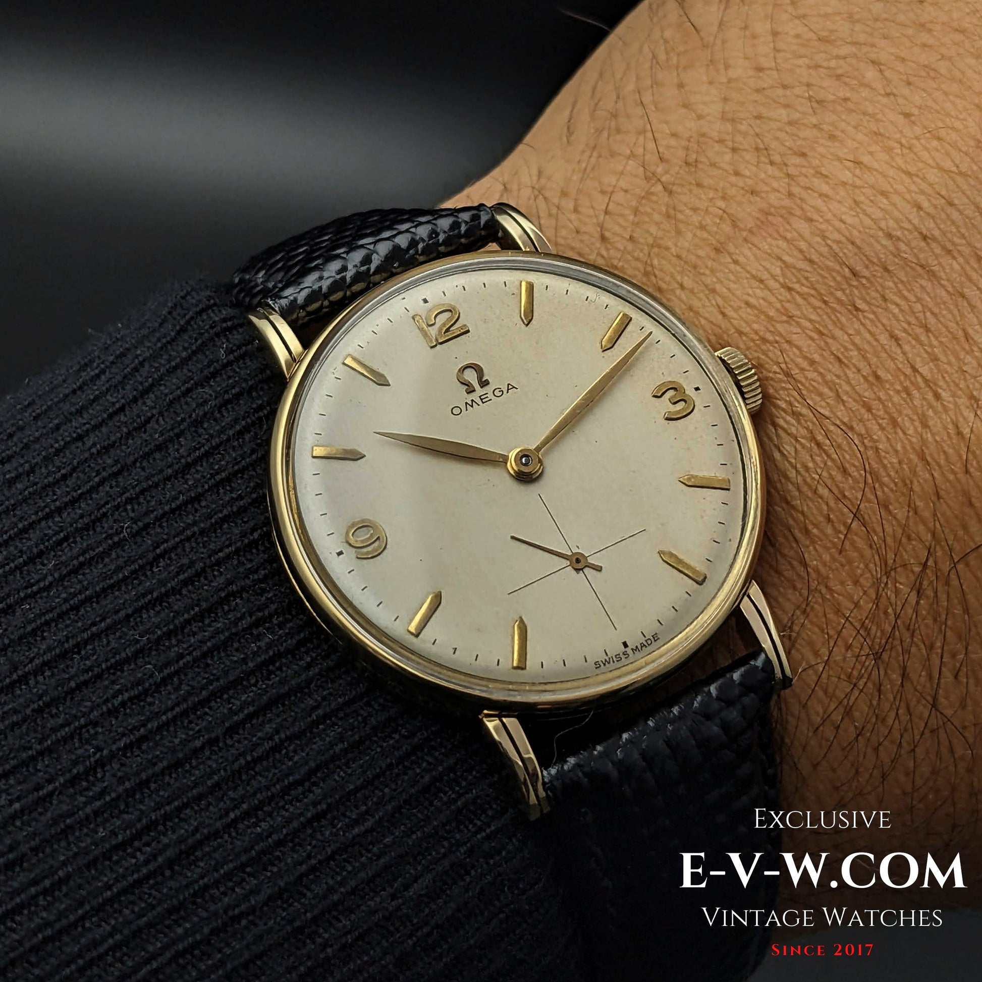 WWII Omega 18k Gold Rare 30T2 PC / 18k Gold / Vintage 1944