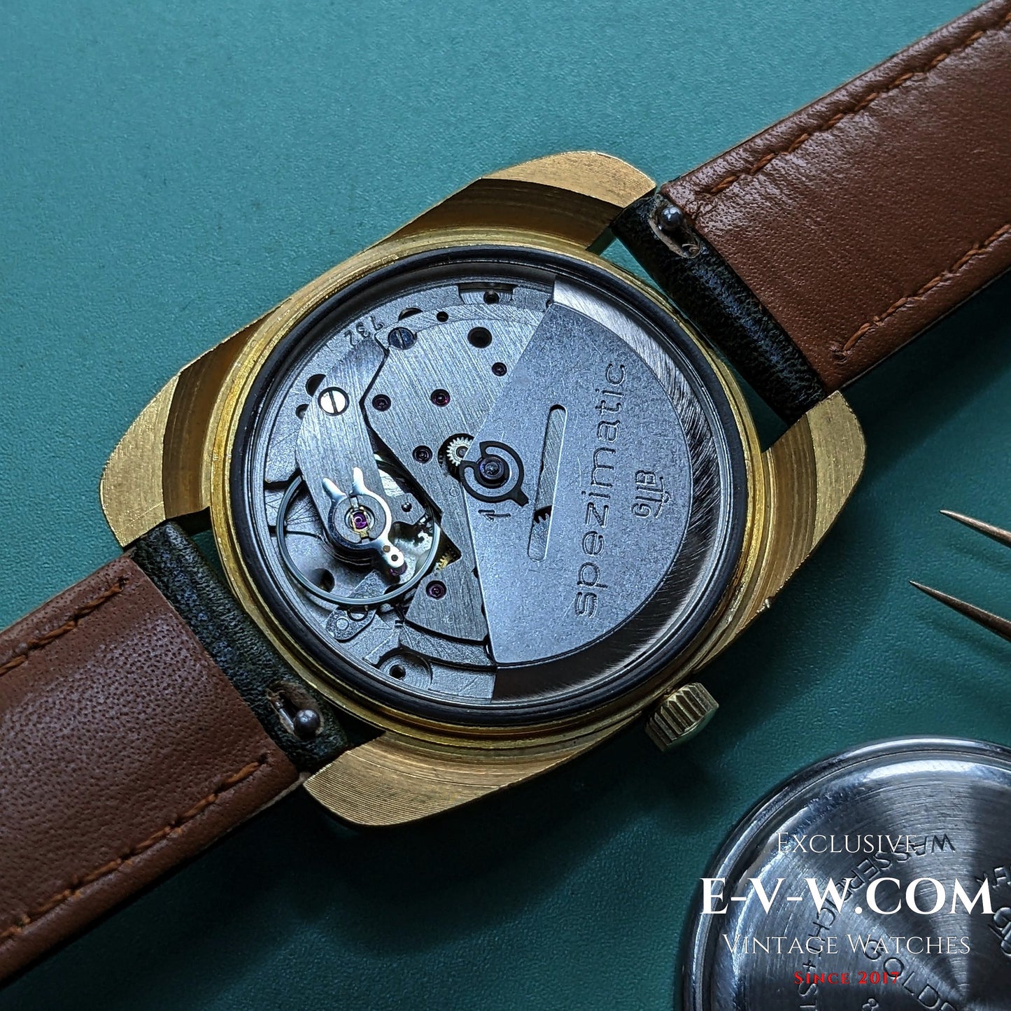NOS — Early 1970s — Glashuette — Spezimatic — Automatic — GUB 75 — Vintage 1970s — Serviced