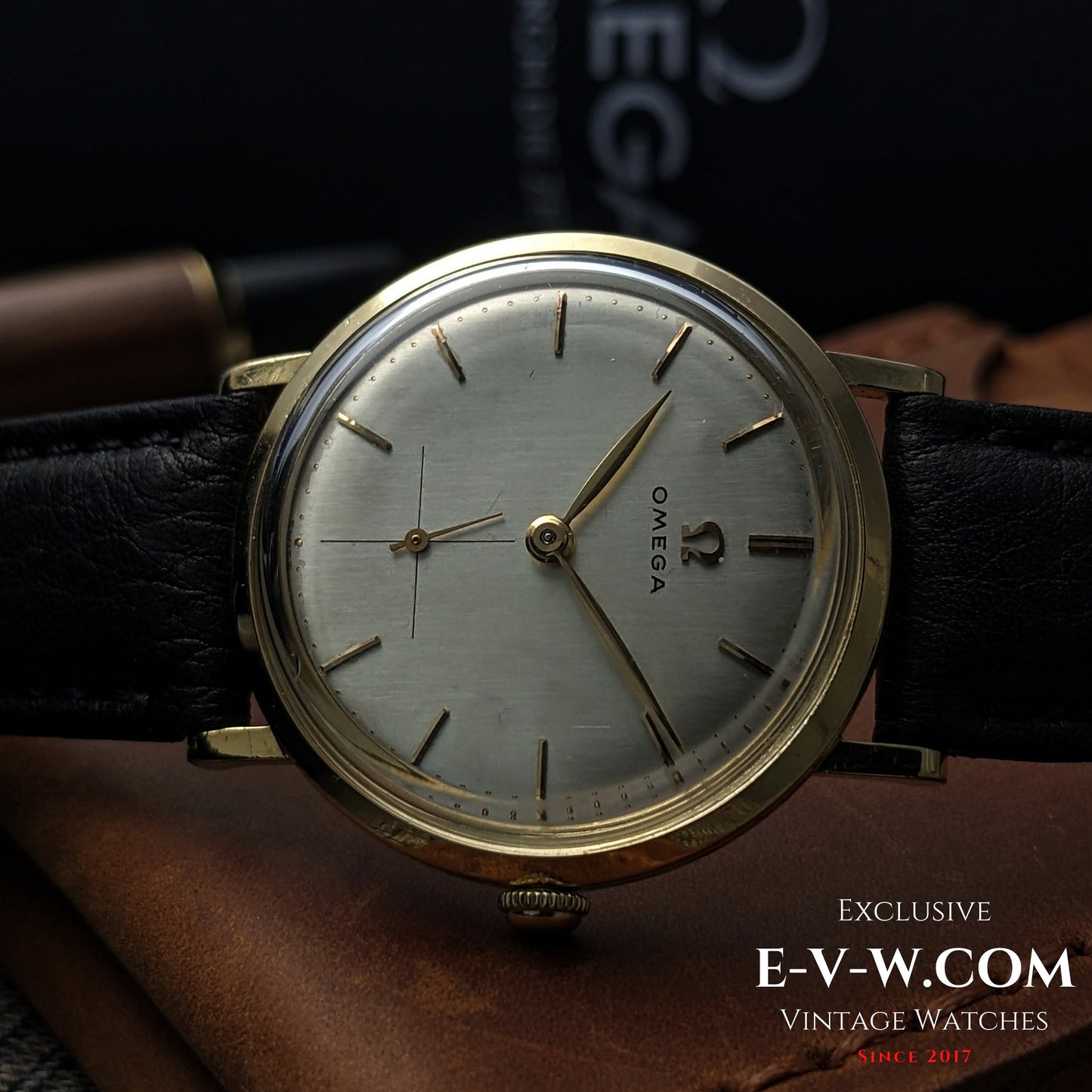 71 years old -Omega 14K gold-filled-Ref. N-6255 - Cal 302 - Vintage 1954 - Serviced