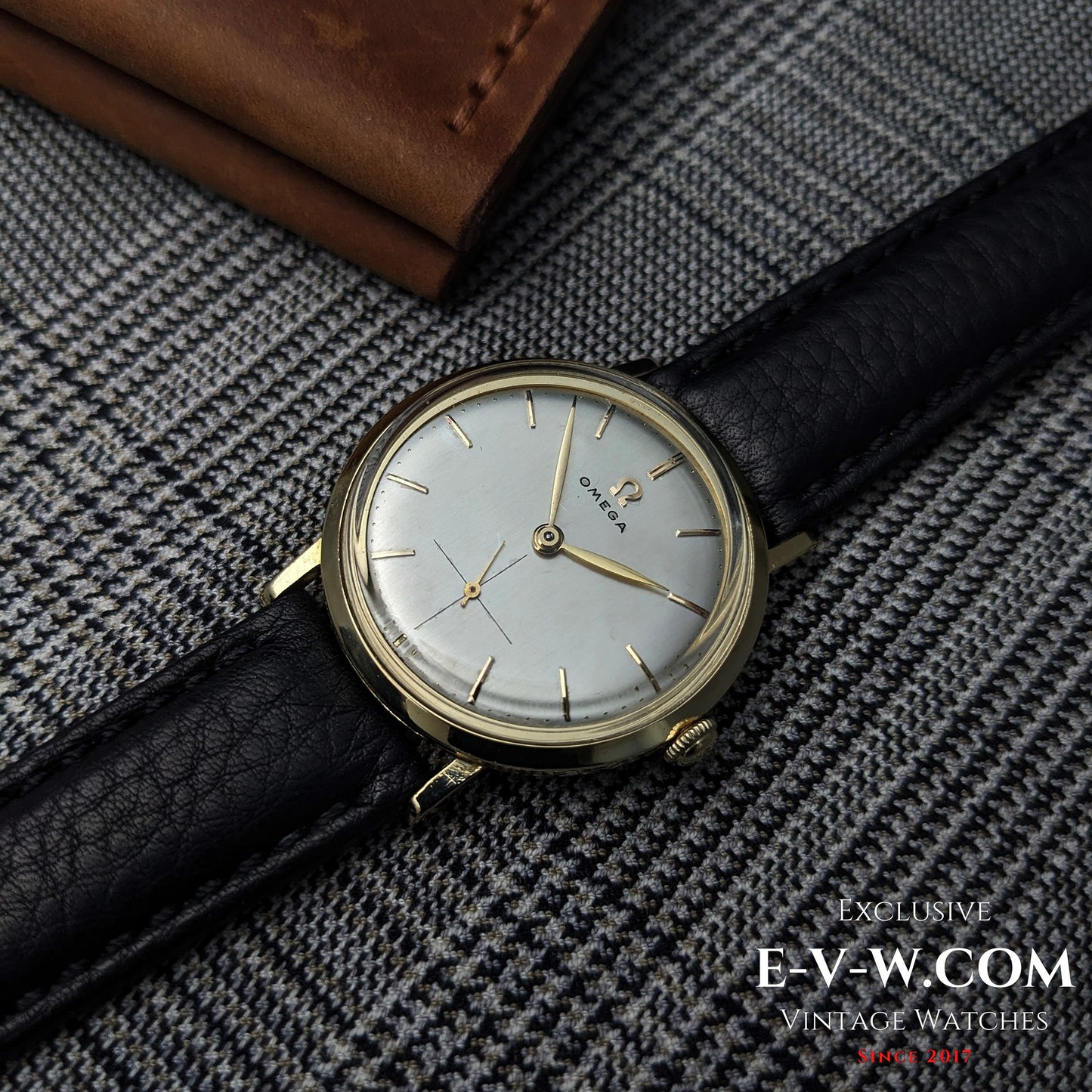 71 years old -Omega 14K gold-filled-Ref. N-6255 - Cal 302 - Vintage 1954 - Serviced