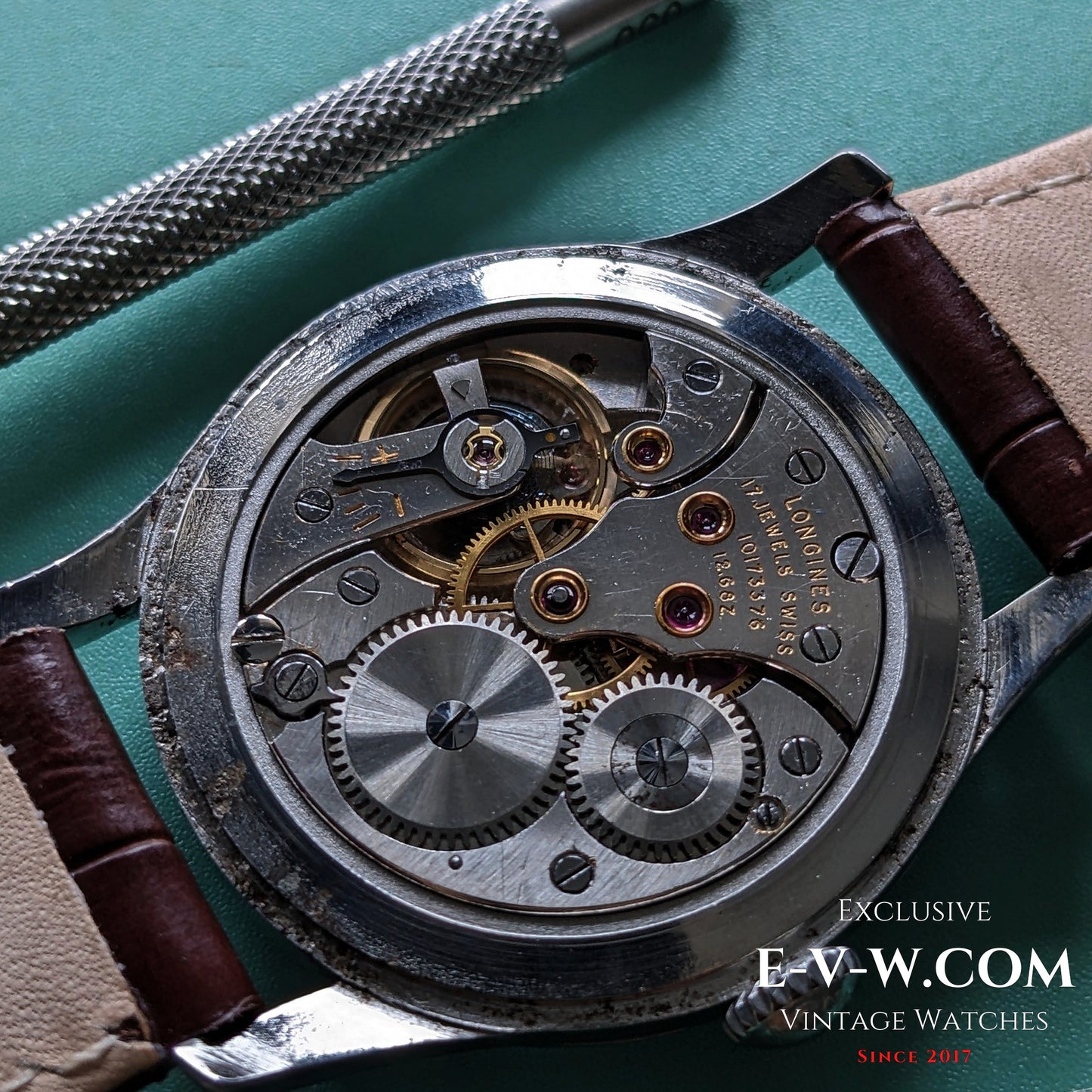 68 years old LONGINES Calatrava- Ref 5356-35- Cal. 12.68Z -Vintage 1957-Serviced